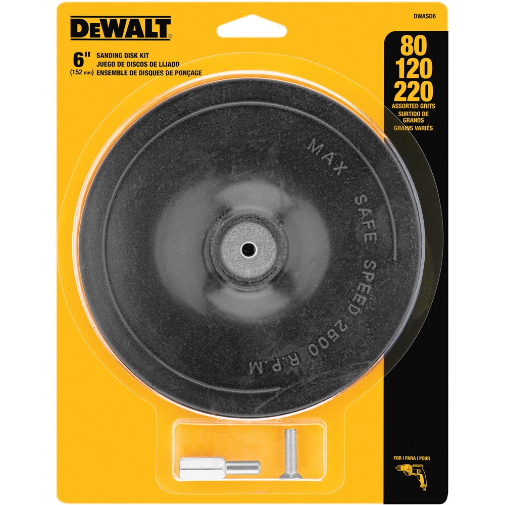 dewalt sanding discs