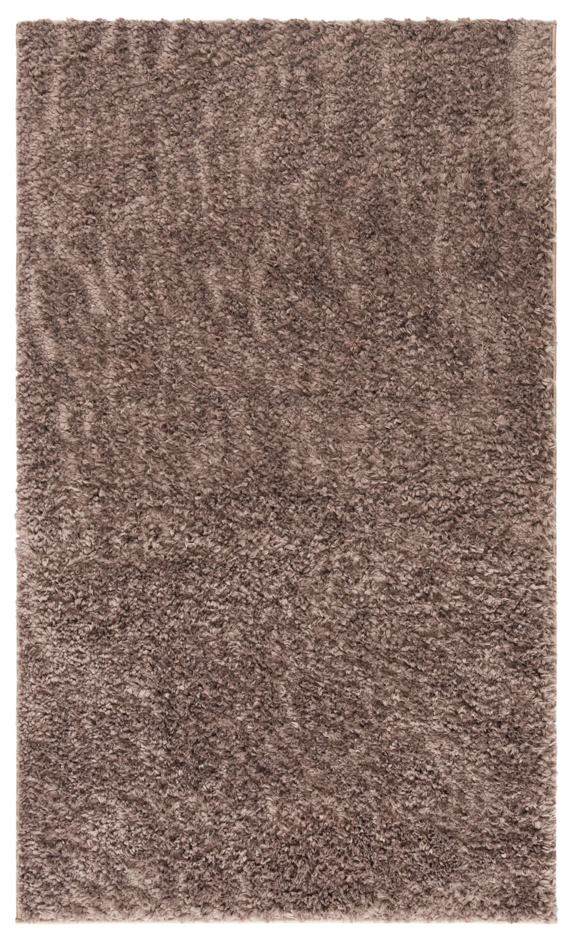August Shag 900R Taupe 3 X 5 Area Rug