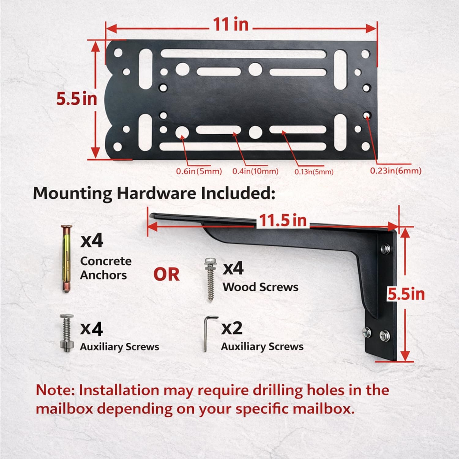 SenQWFa LDC0818C706 Mailbox-Accessories - View #2