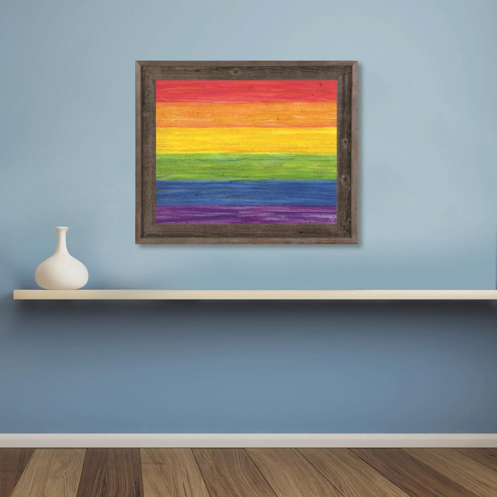 Creative Gallery FLA000420FRA11X14BW Wall-Art - View #2