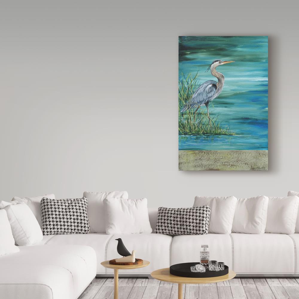 Trademark Fine Art Framed 32-in H x 22-in W Animals Print on Canvas at ...