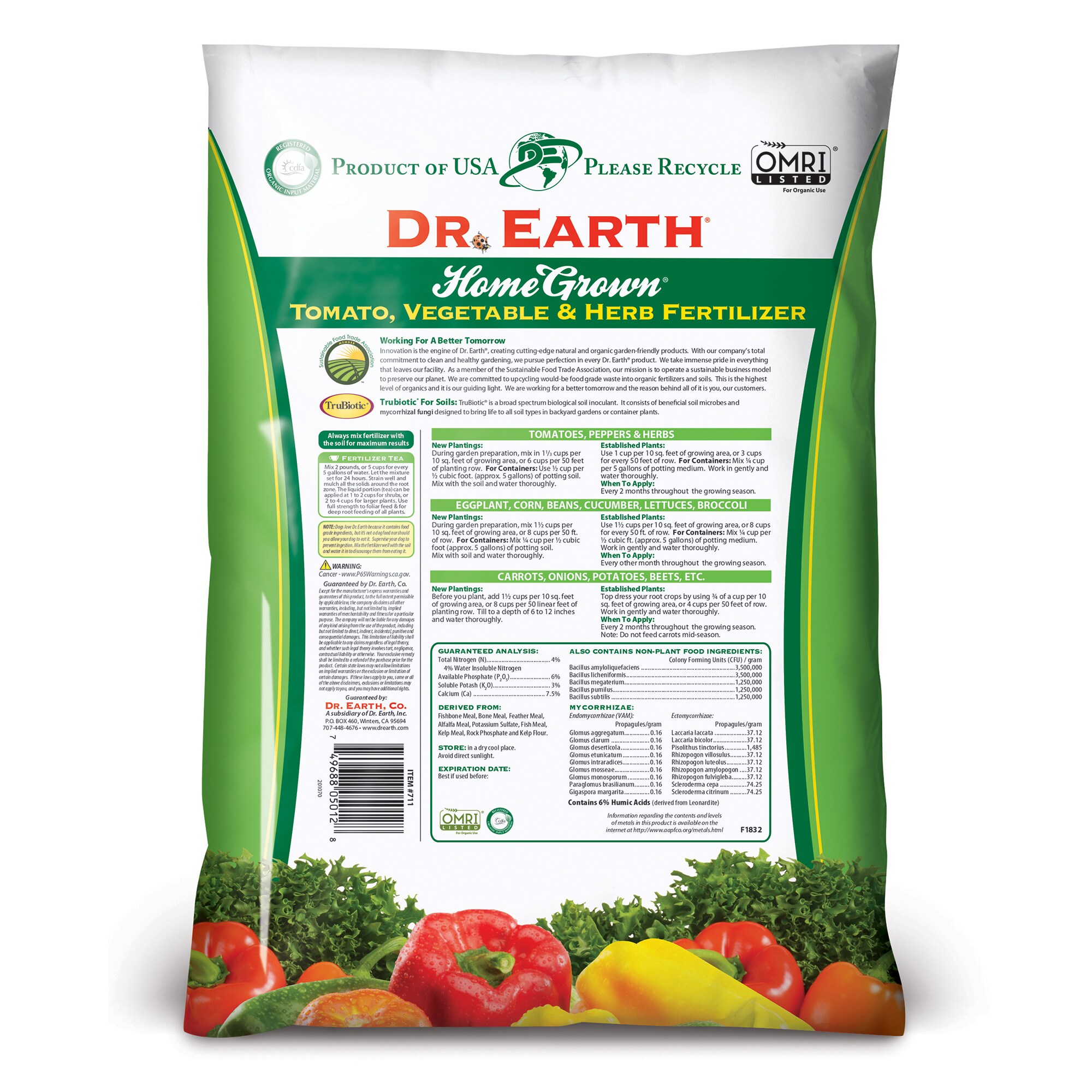 Dr. Earth 711 Plant-Food - View #2