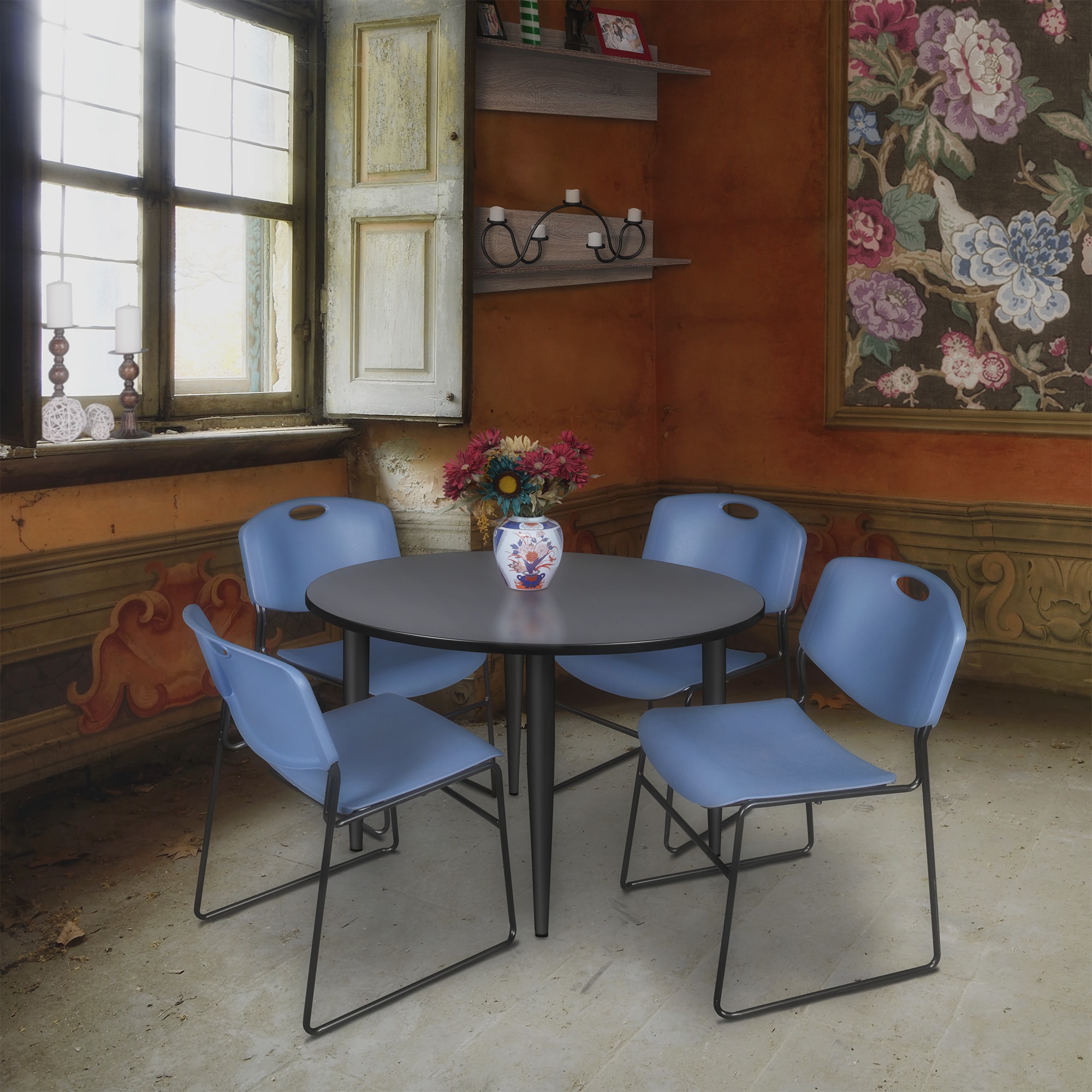 Regency TPL48RNDGYBK44BE Dining-Sets - View #2