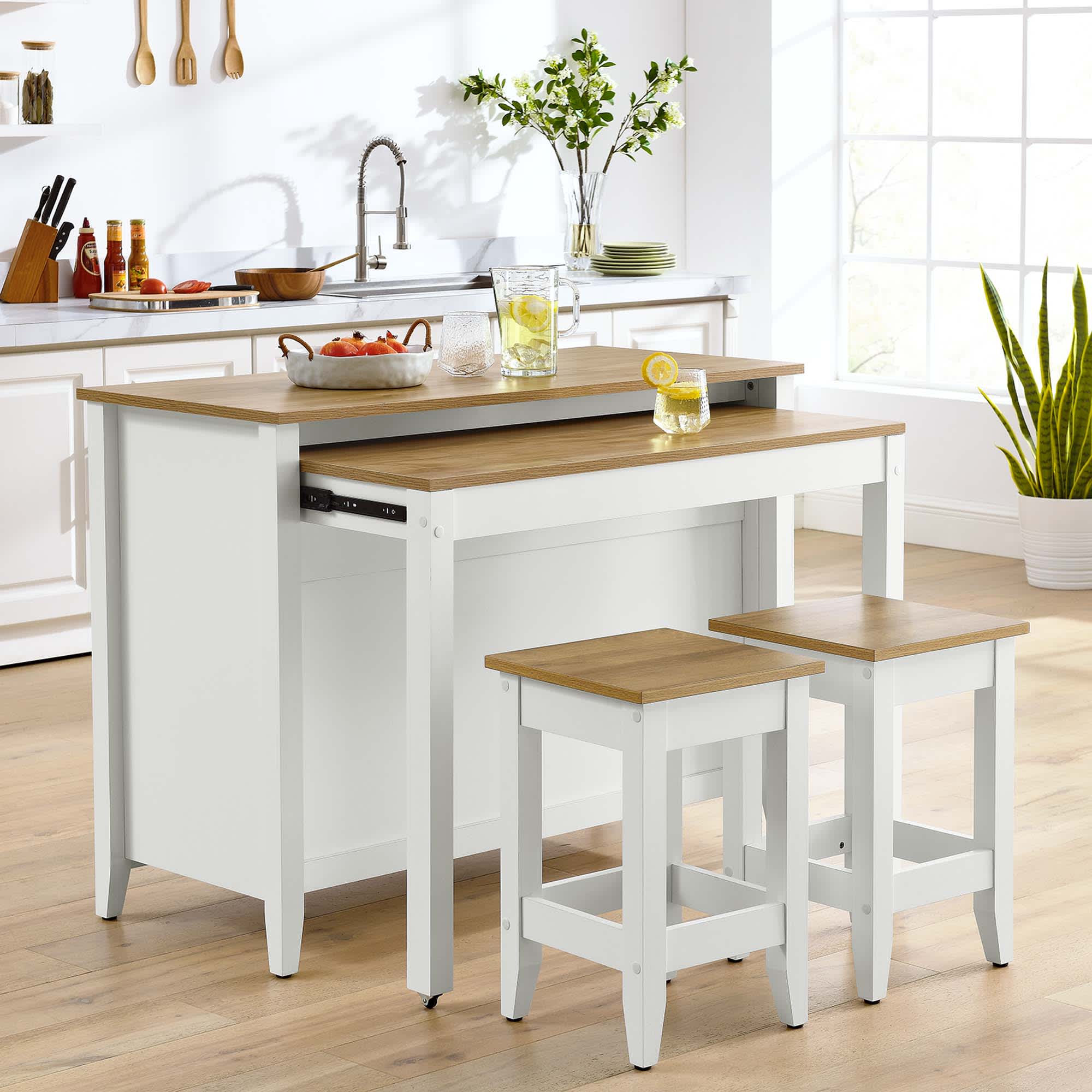 Modway EEI-6894-OAK-WHI Kitchen-Furniture - View #9