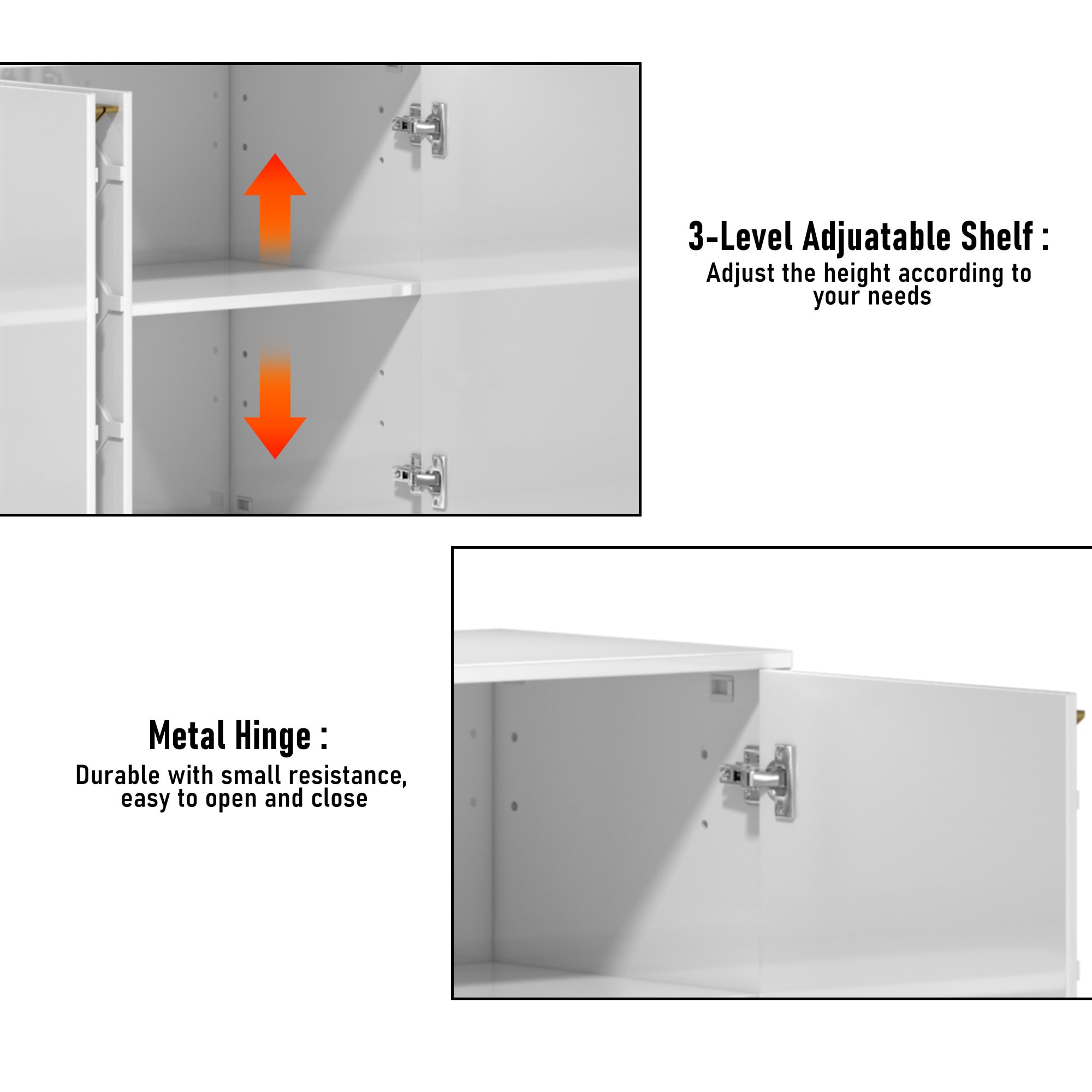 Clihome W50-ZO-LARBCRC531 Utility-Storage-Cabinets - View #9