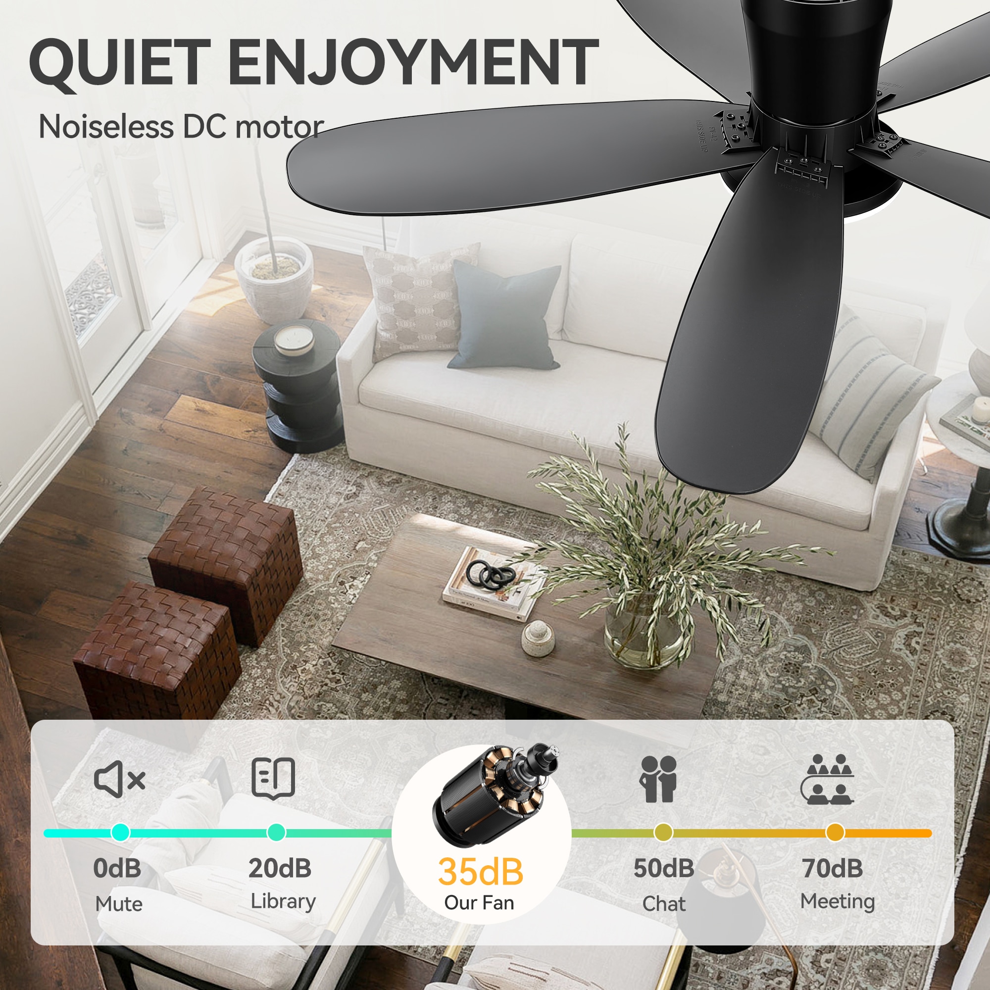 Breezary 35028-BK Ceiling-Fans - View #9