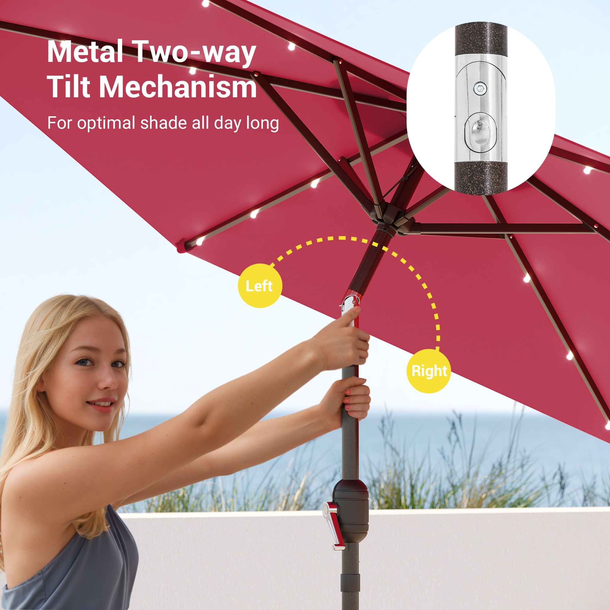 ACEGOSES LW-LED75RD Umbrellas-2 - View #5