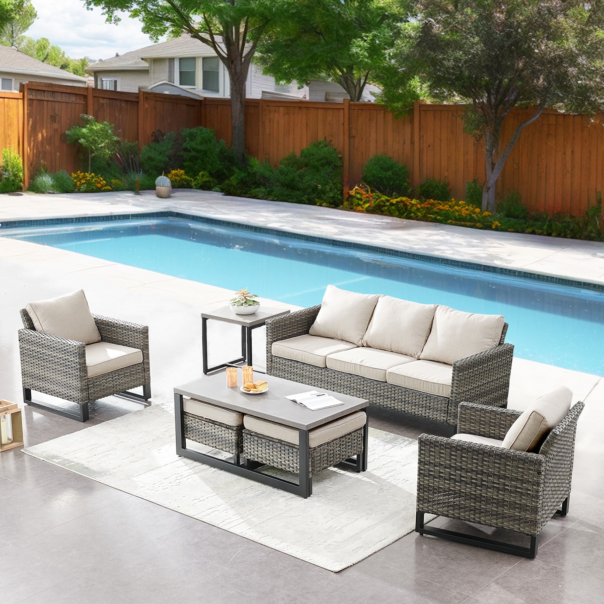 Rilyson FS062063065070-2 Patio-Conversation-Sets - View #2