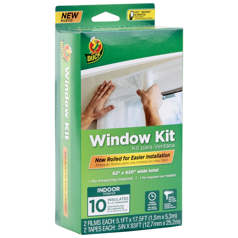62 In. X 210 In. Outdoor Stretch Window Insulation Kit | Frost King Film  Large
