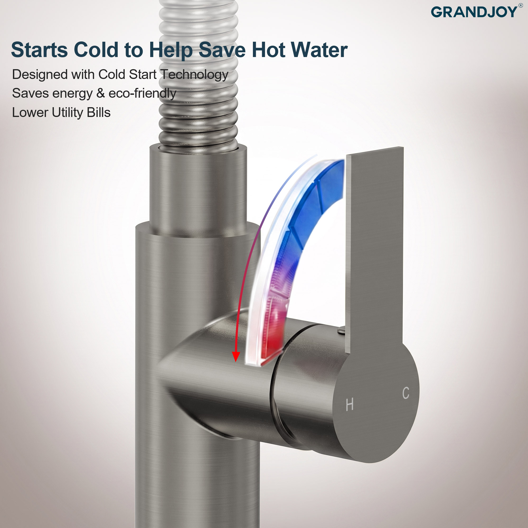 GRANDJOY SGF10GJ-91BN Kitchen-Faucets - View #12