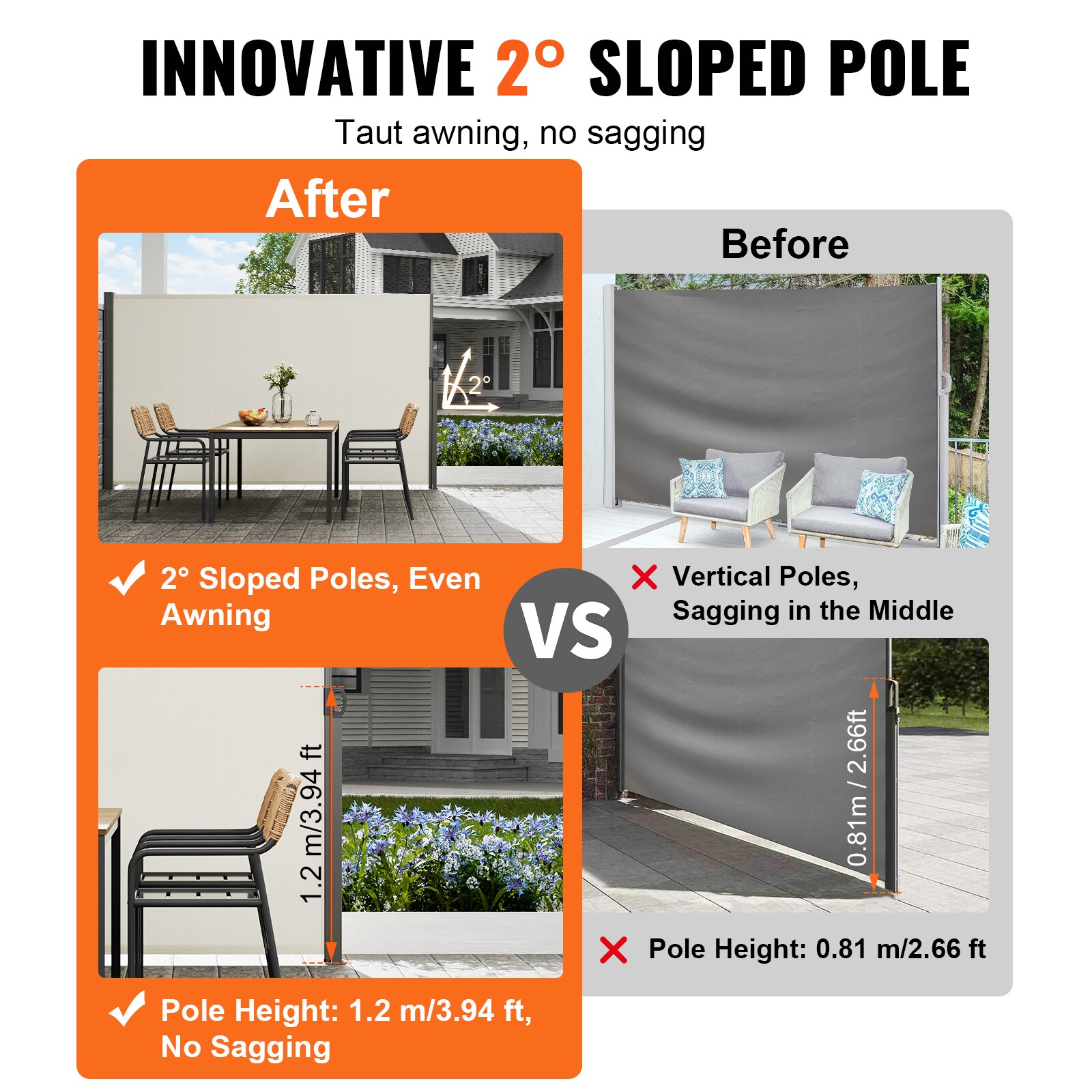 VEVOR KSSCP200X3001SM6GV0 awnings - View #7