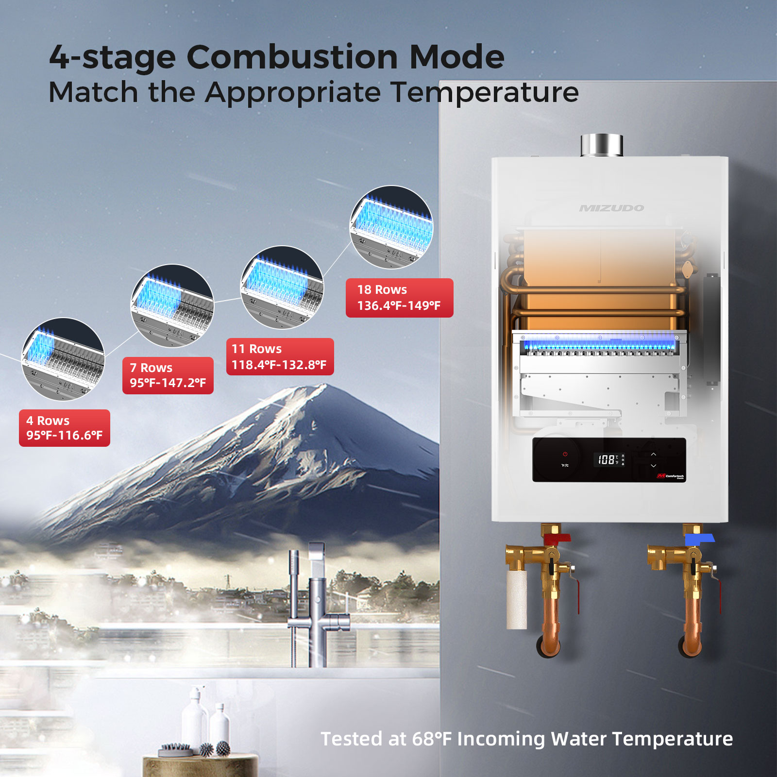 Mizudo FDG-CF170AW-LP Gas-Water-Heaters - View #7