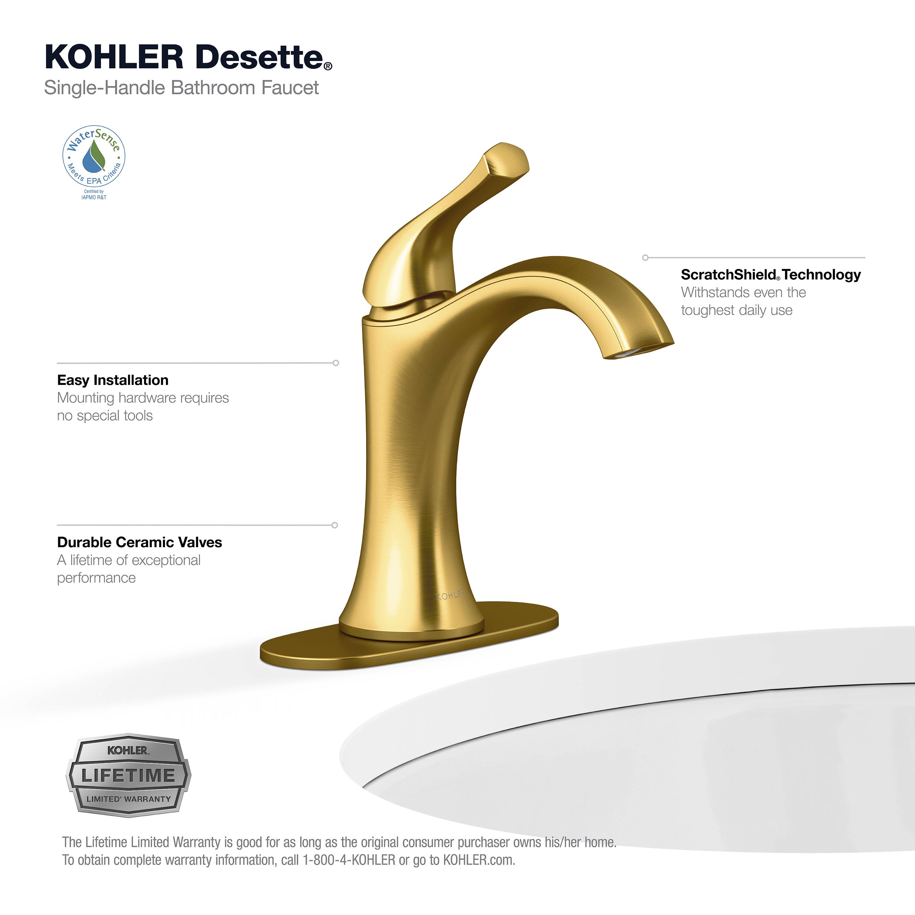 KOHLER R27211-4D-2MB Lavatory-Faucets - View #4