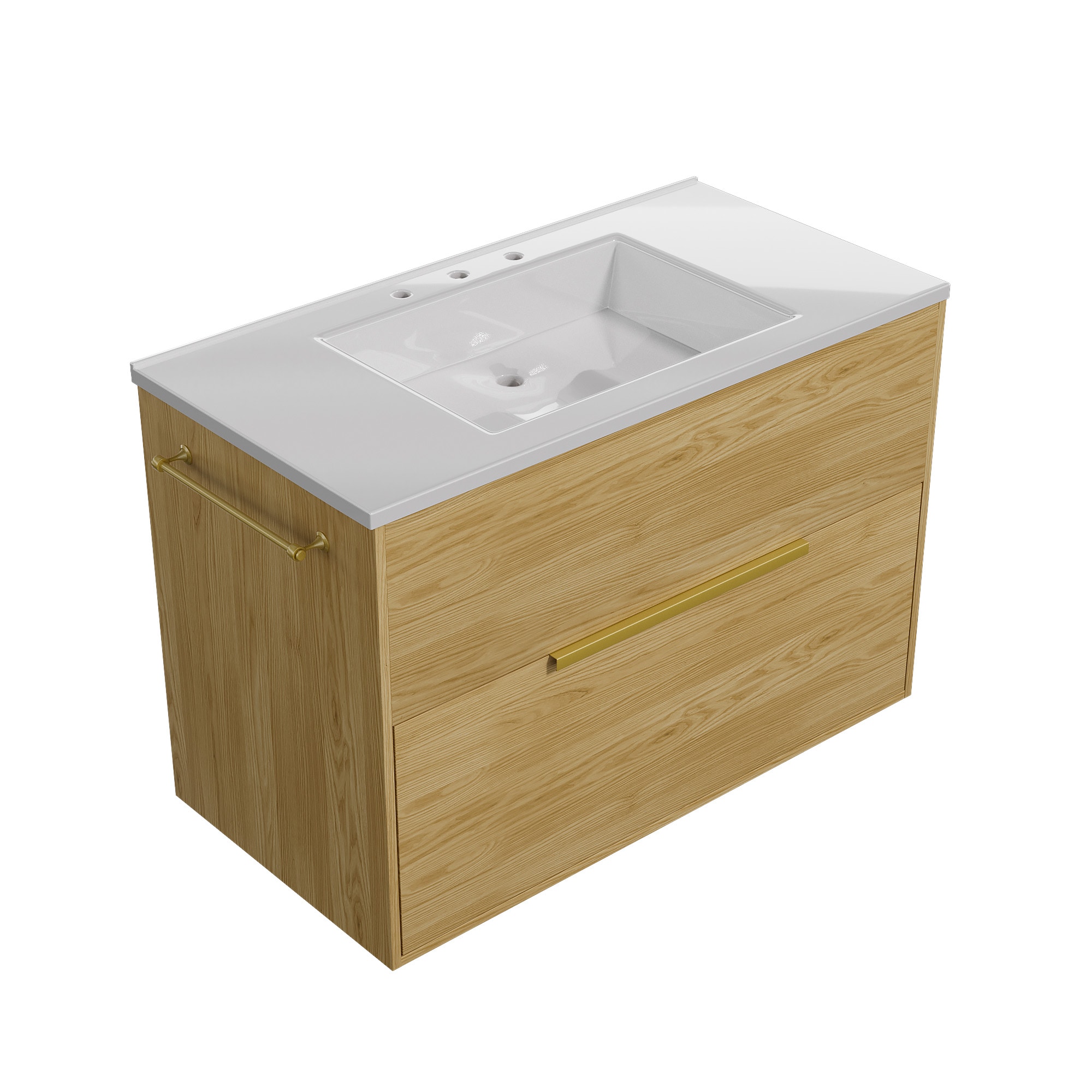 JEAREY JE-12JDP-GRAY Bath-Vanity-Combo - View #9