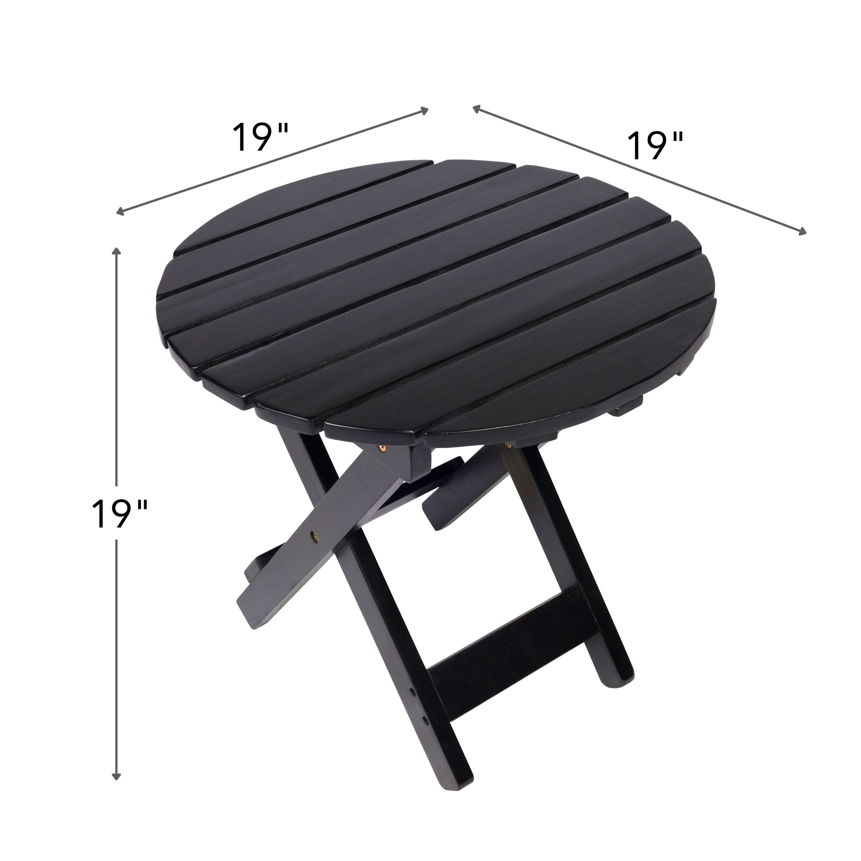 Shine Company 4108BK-AC Patio-Tables - View #7