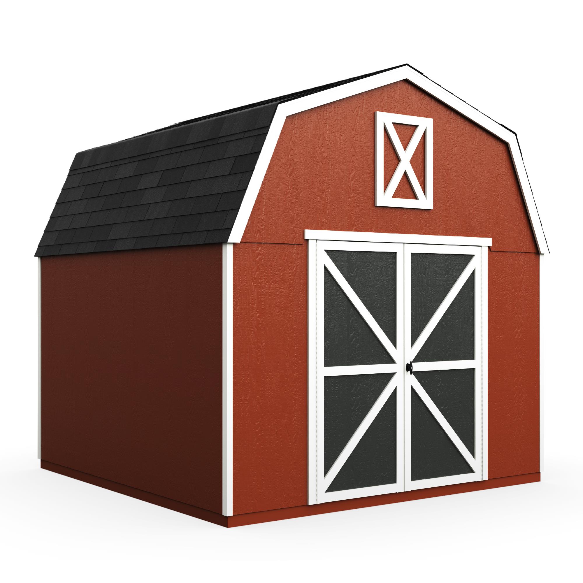 Heartland 195570 Stillwater 10-ft x 10-ft Wood Storage Shed