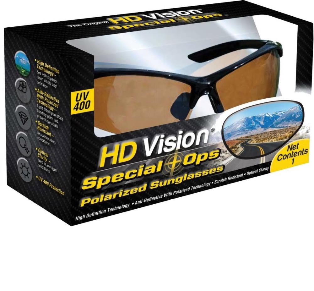 ClearVision HD Sunglasses and Night Optic Combo