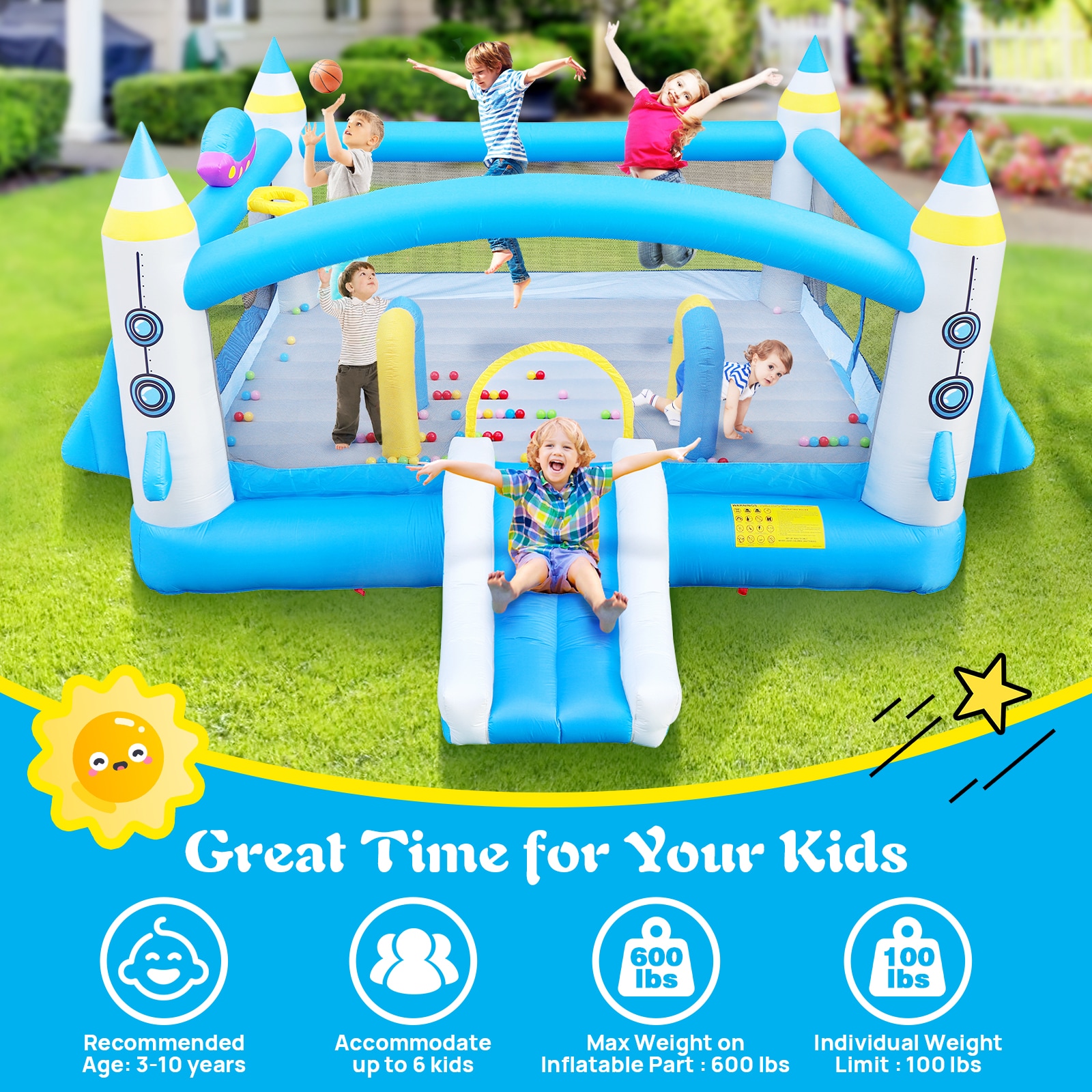 Siavonce XH00AAC Bounce-Houses - View #12