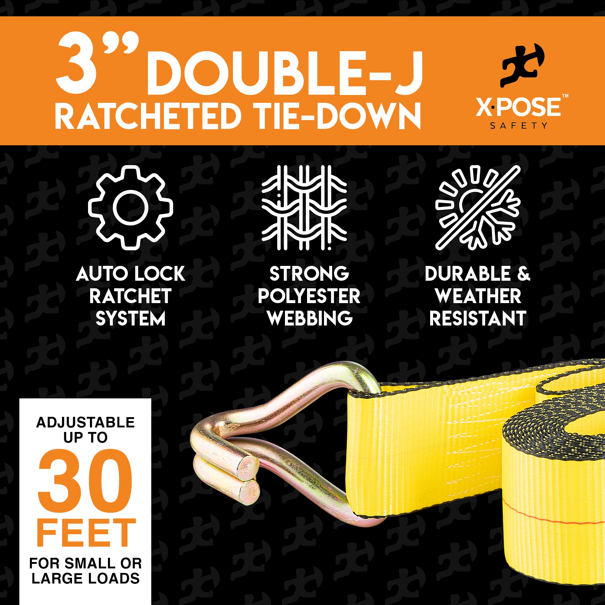 XPOSE SAFETY RTD330-DJH-1-X-S ratchets - View #2