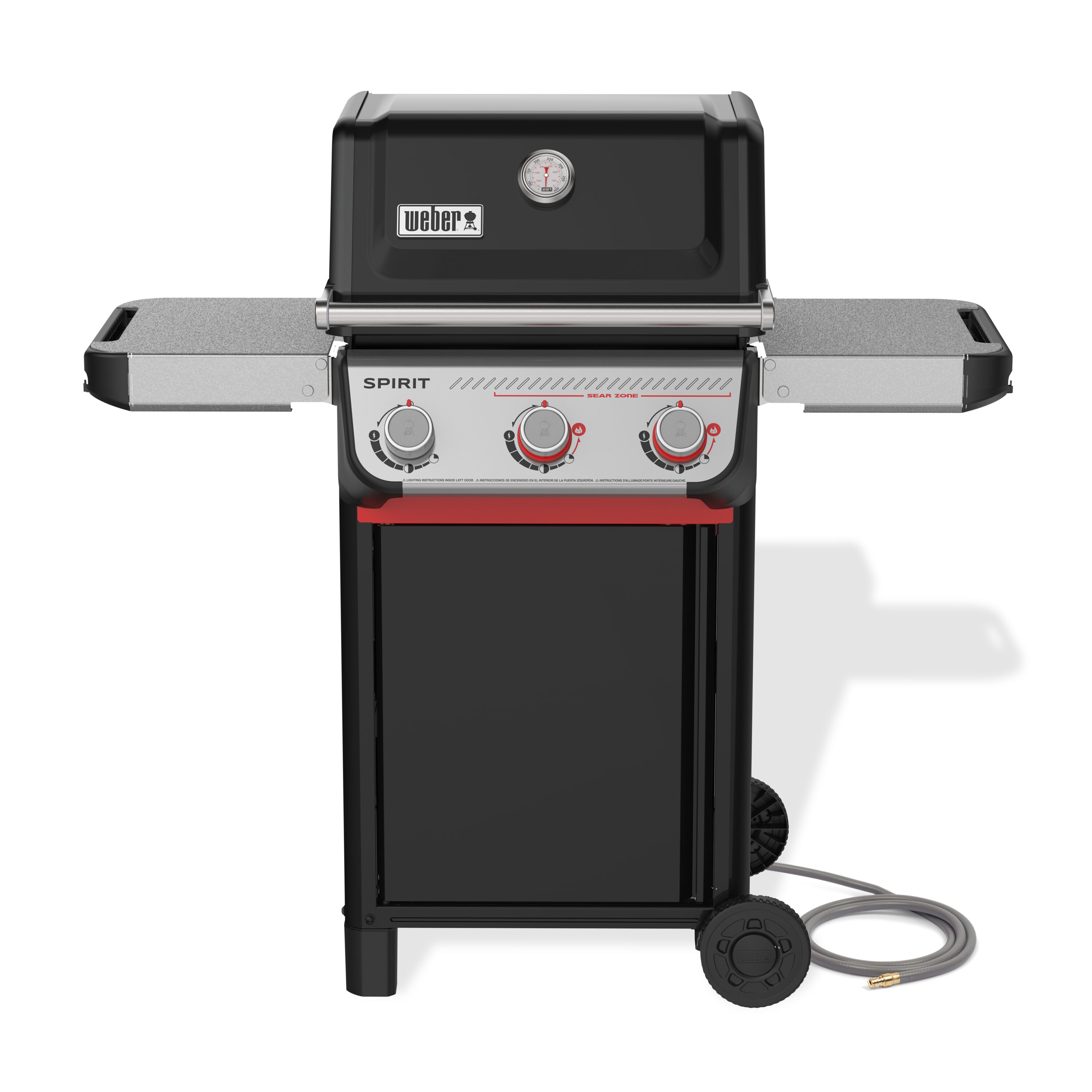 Weber 1500844 Spirit E-325 Black 3 -Burner Natural Gas Grill