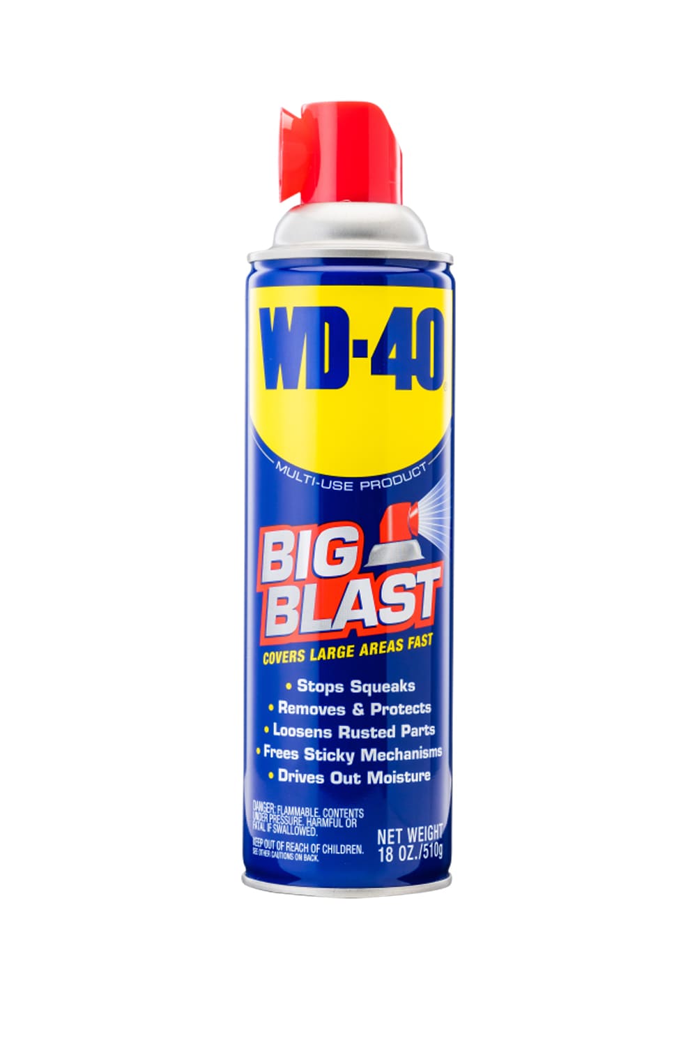 WD-40 18-oz Multi-use Product with Big-blast Spray in the Hardware  Lubricants department at