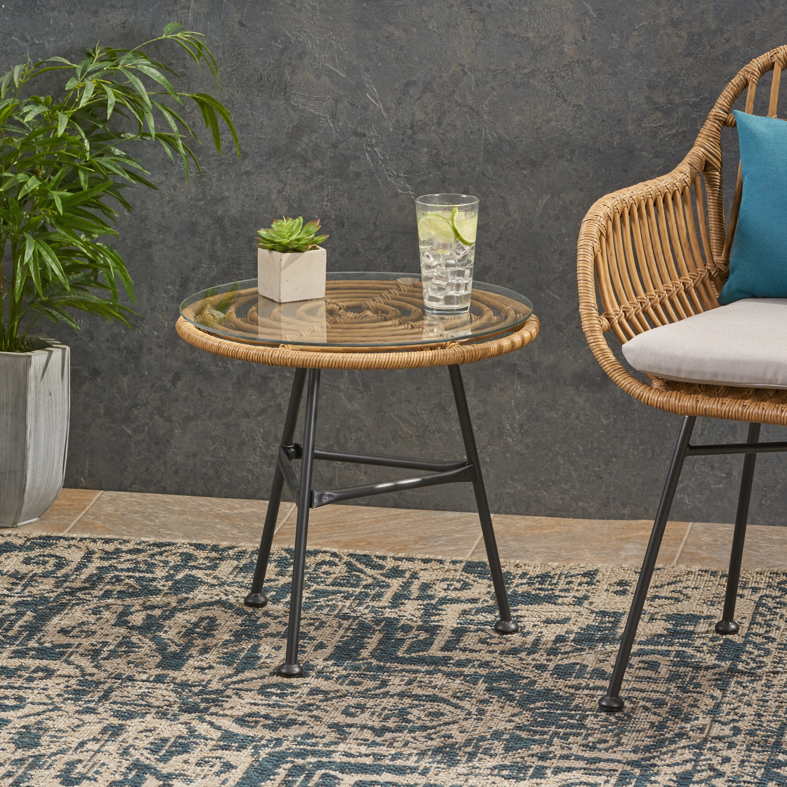 ZAKLOOP WU65484.00GRY Patio-Tables - View #8