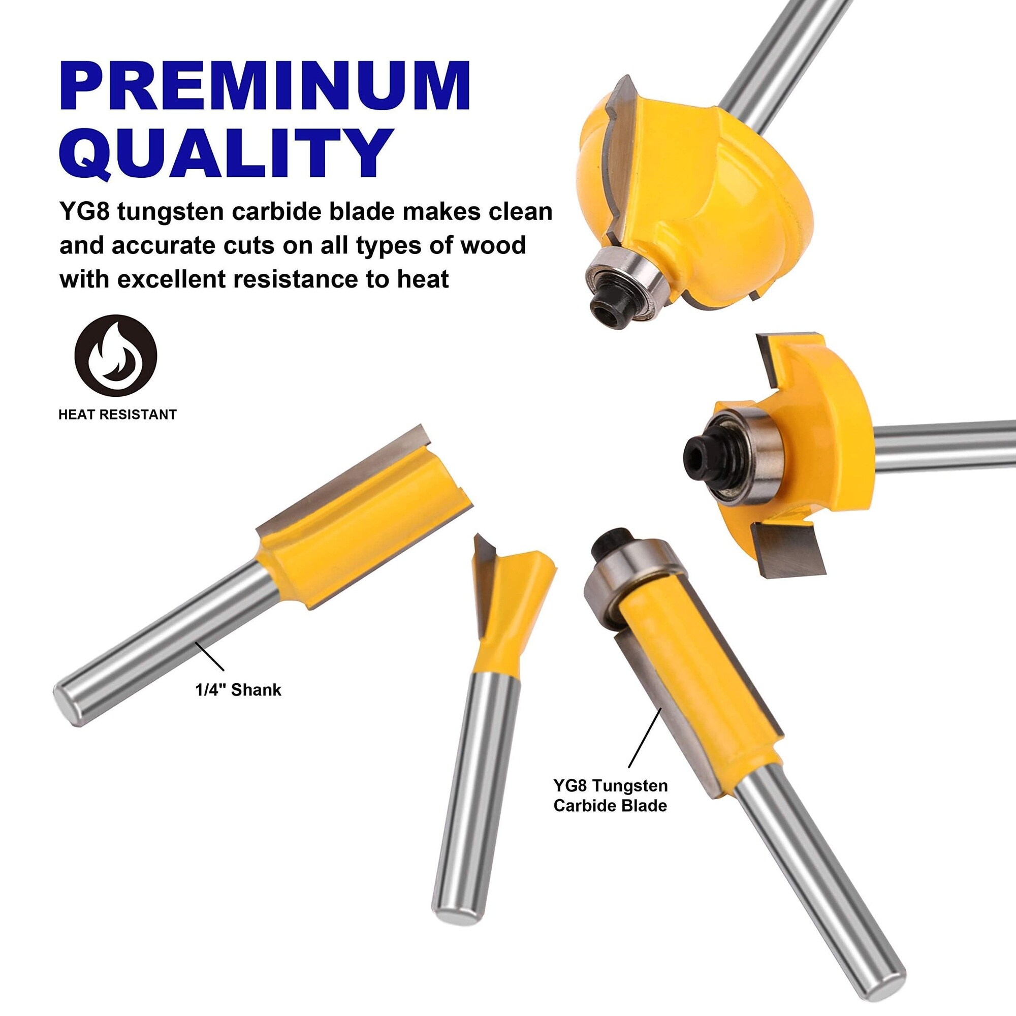 SenQWFa LDC0810Q241 Cabinetry-Joinery-Router-Bits - View #4