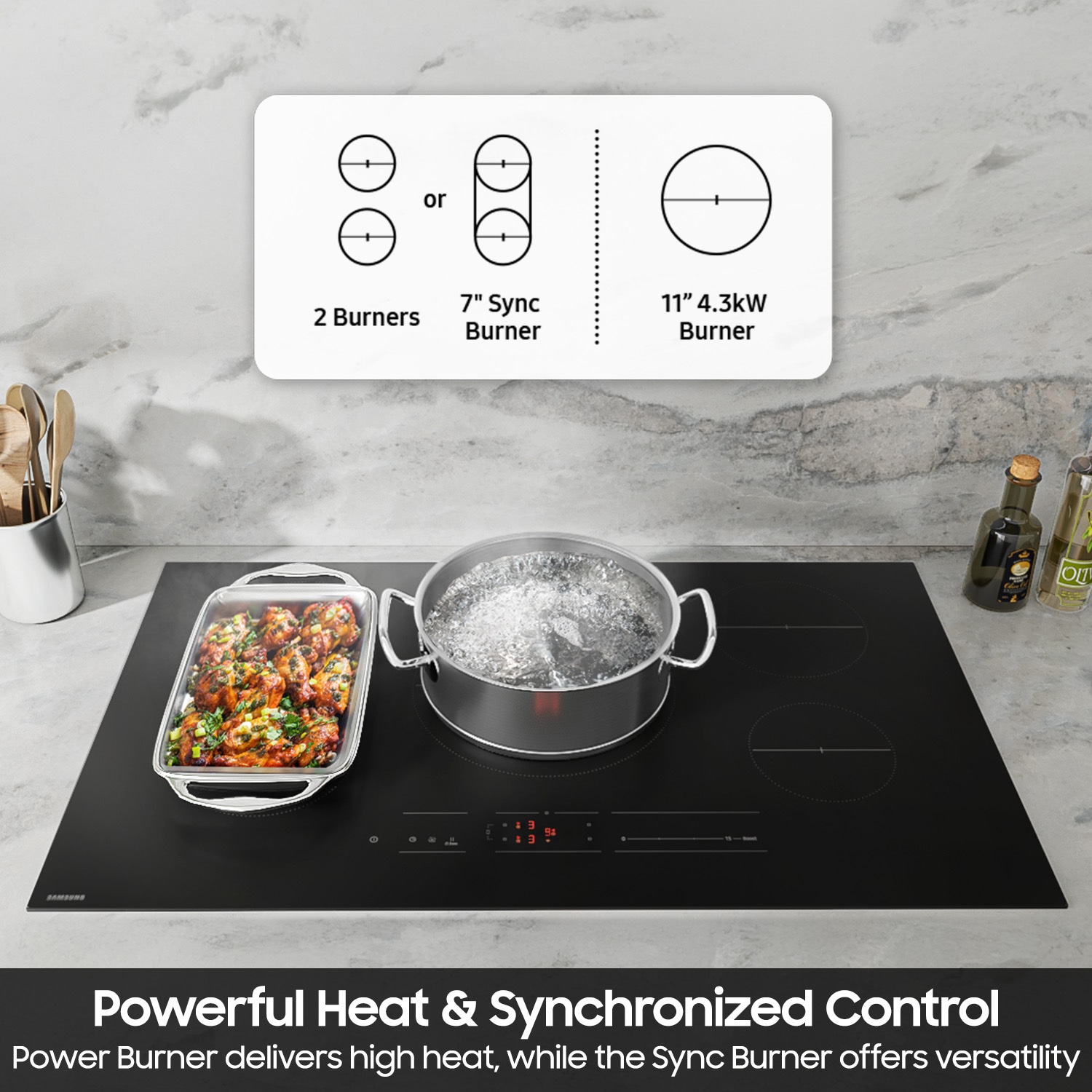 Samsung CC70F36S2D Induction-Cooktops - View #7