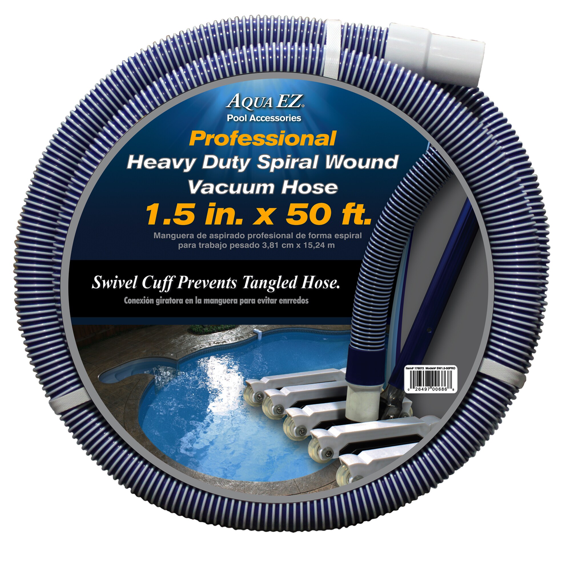 Aquarius Pool Vacuum Hose Reel, for up to 50-ft hoses