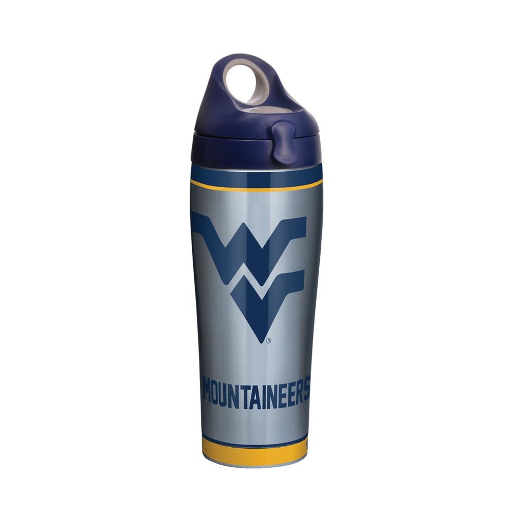 24-Ounce NCAA West Virginia Mountaineers Squeeze Water Bottle 