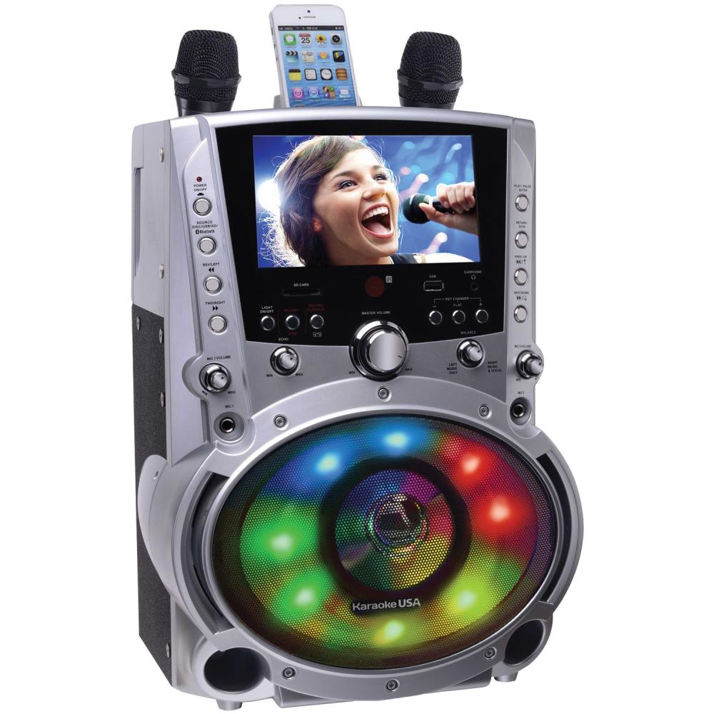 Karaoke USA GF758 Boomboxes-Radios - View #3