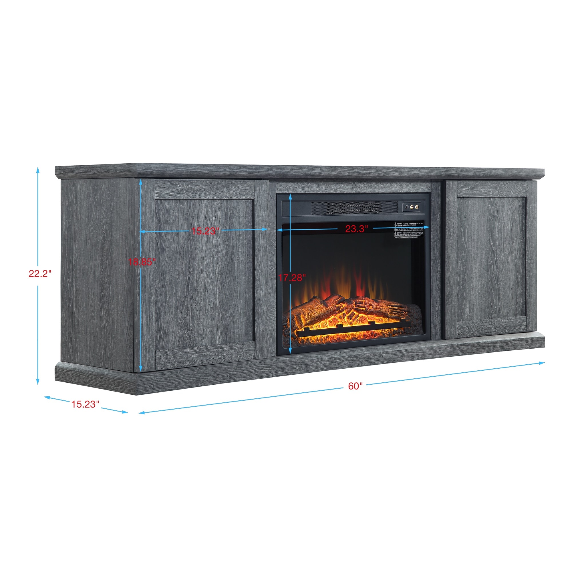 Manhattan Comfort FP3-GY Electric-Fireplaces - View #3