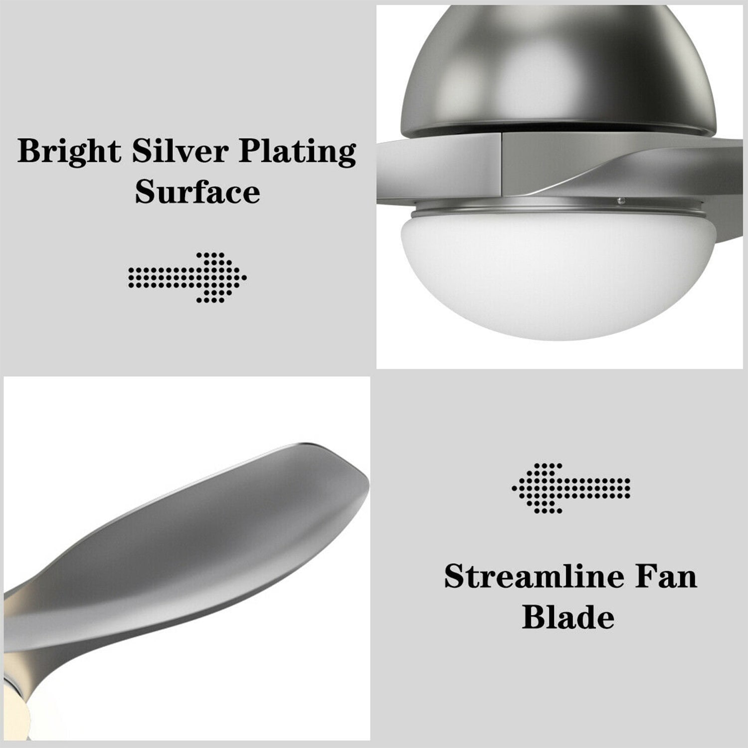 WELLFOR CHY-CF568US-SL Ceiling-Fans - View #5