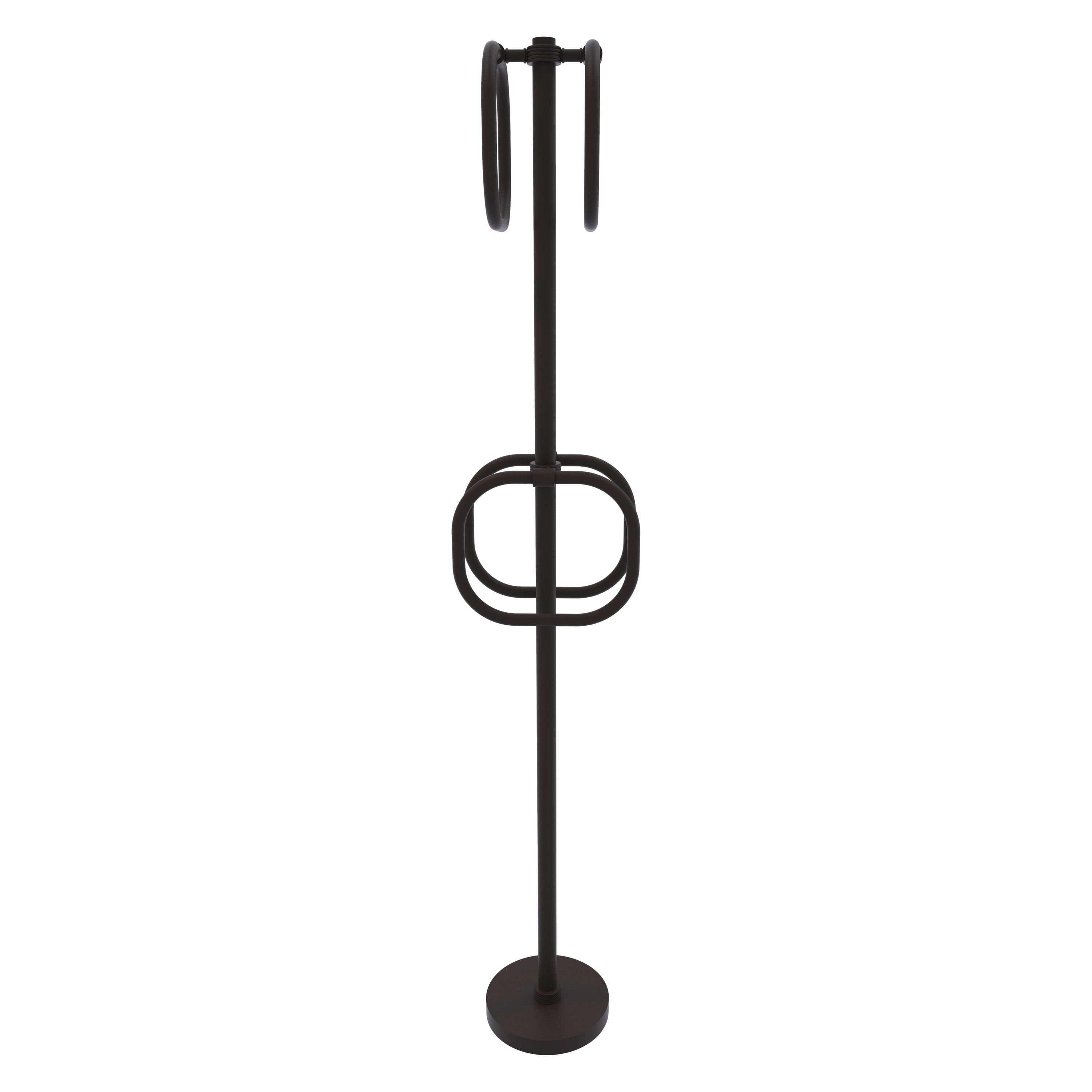 Allied Brass TS-40G-ORB Oil-rubbed bronze Freestanding floor Single Towel Ring