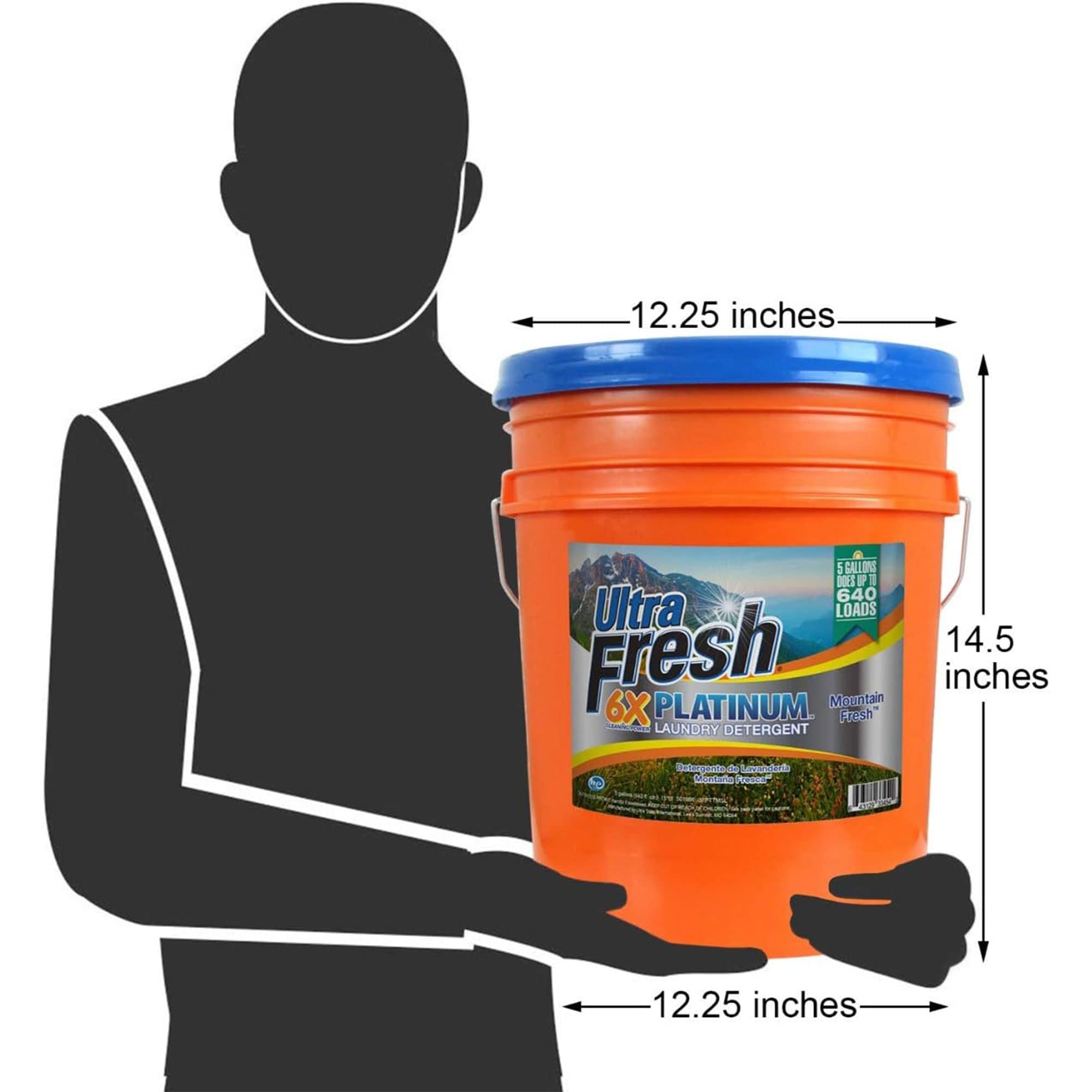 Ultra Fresh 2 X 42176 Laundry-Detergent - View #3