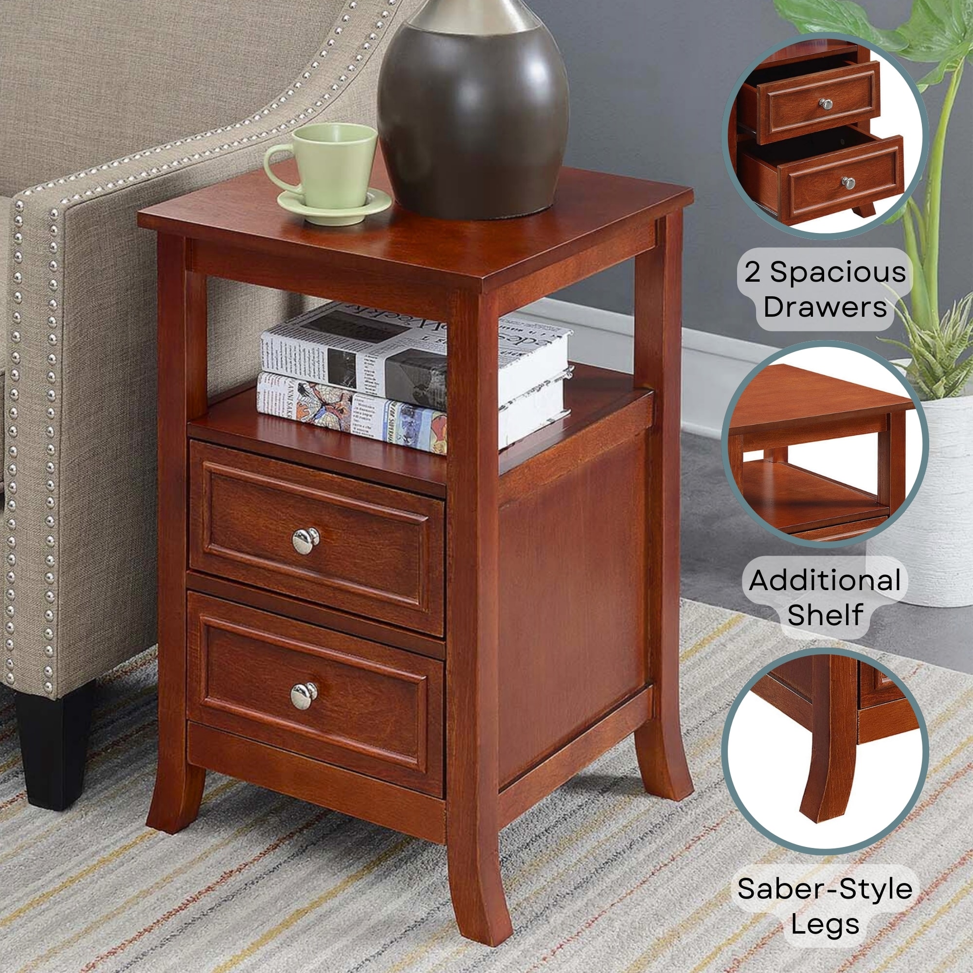 Convenience Concepts R6-334 End-Tables - View #6