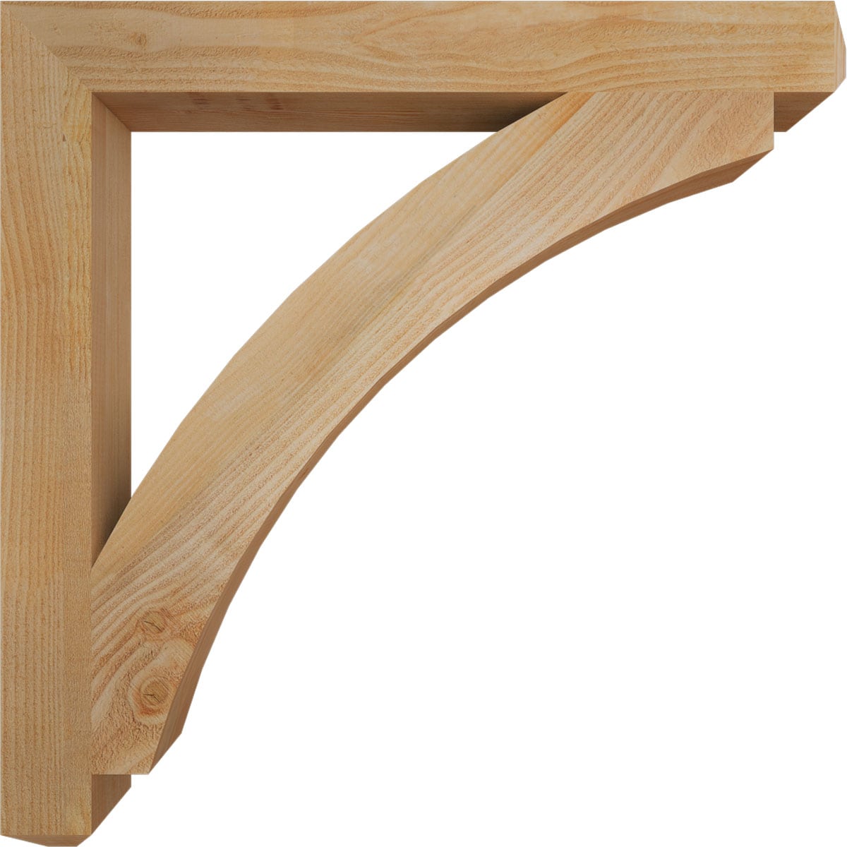 Ekena Millwork BKT04X38X38THR04RDF Exterior-Brackets-Braces - View #3