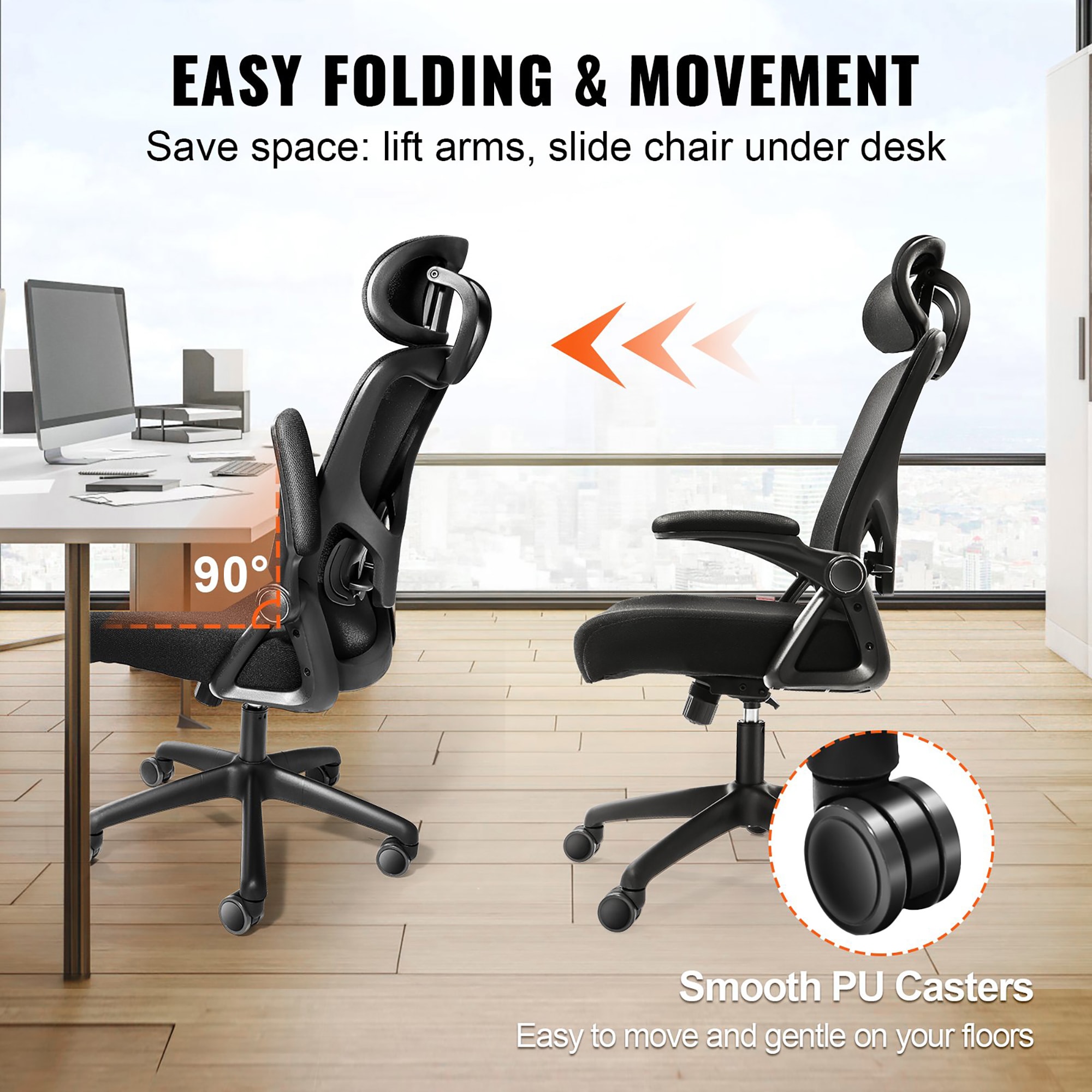 Sumyeg HFCM-W39522215 Office-Chairs - View #6