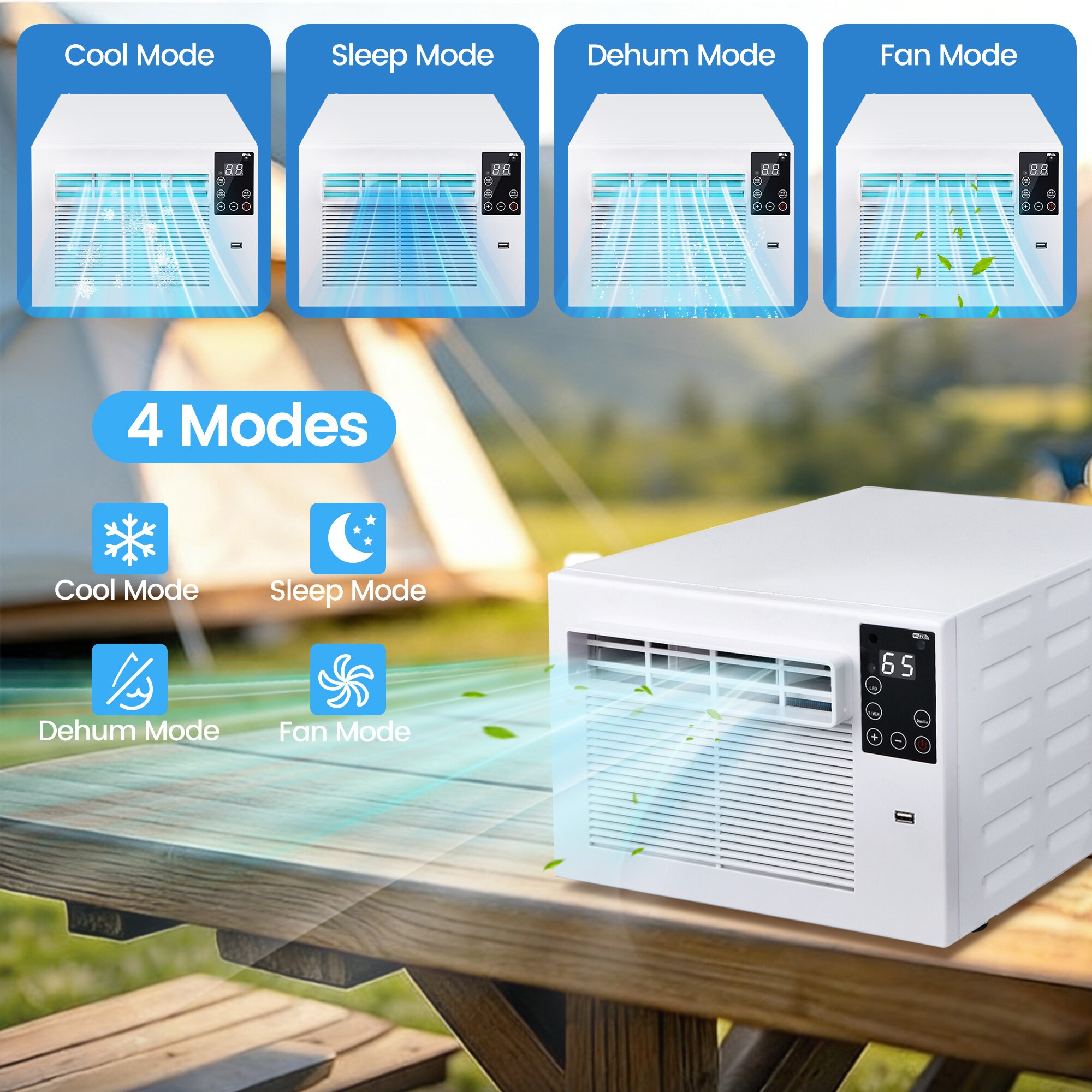 Elexnux LW-A01 Portable-Air-Conditioners - View #6