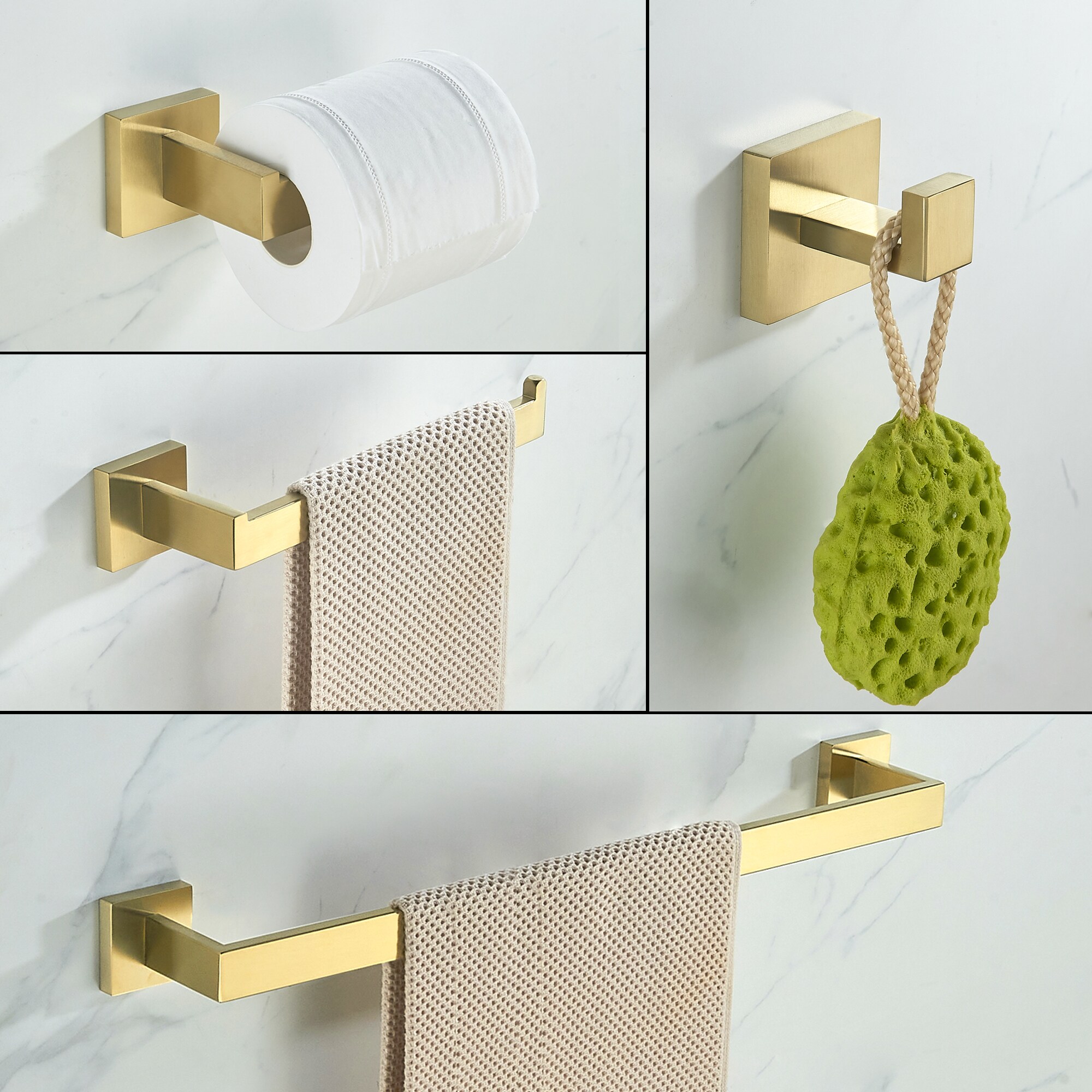 FORIOUS LL19002G5A Decorative-Bath-Hardware-Kits - View #2