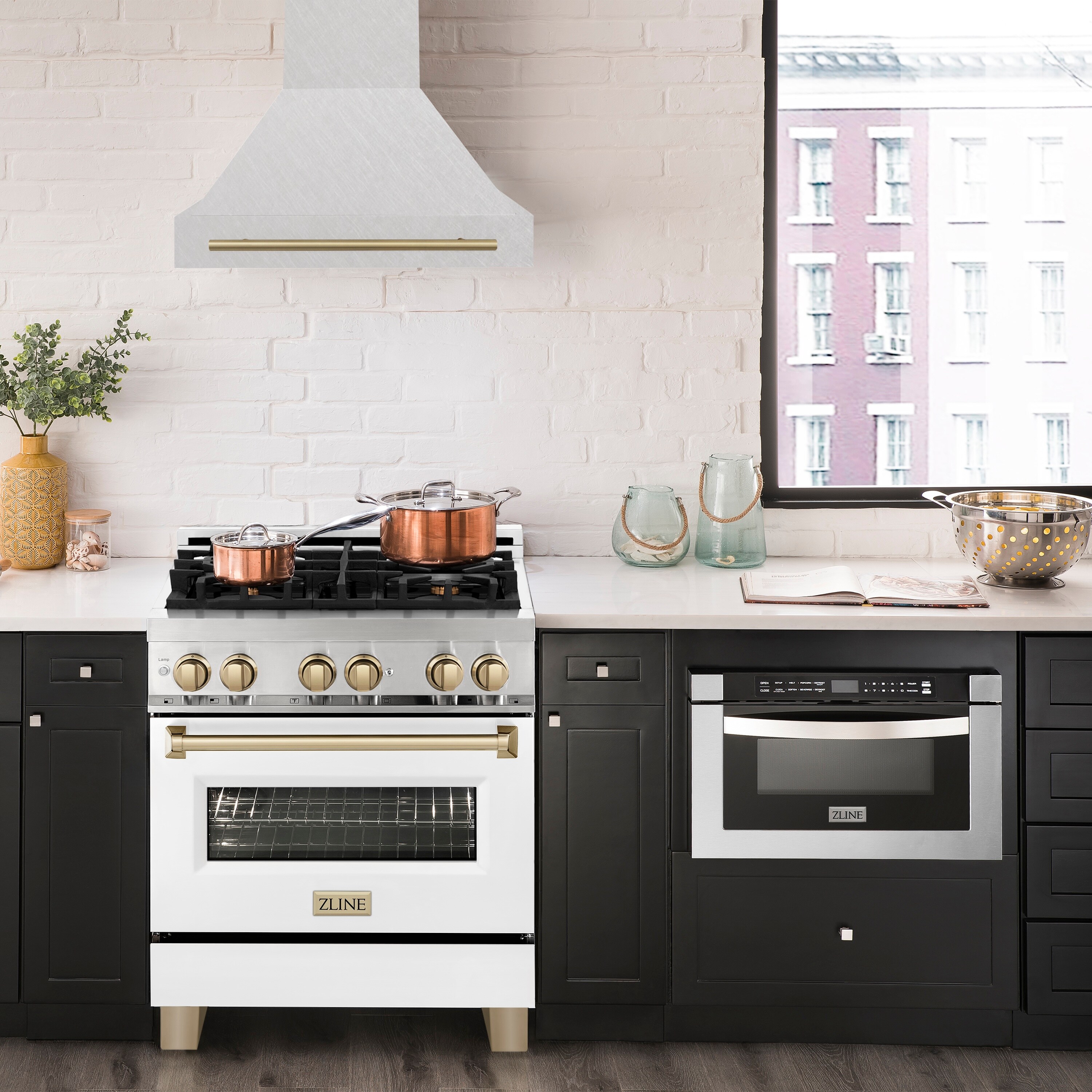 ZLINE KITCHEN & BATH 8654SNZ-30-CB Wall-Mounted-Range-Hoods - View #3