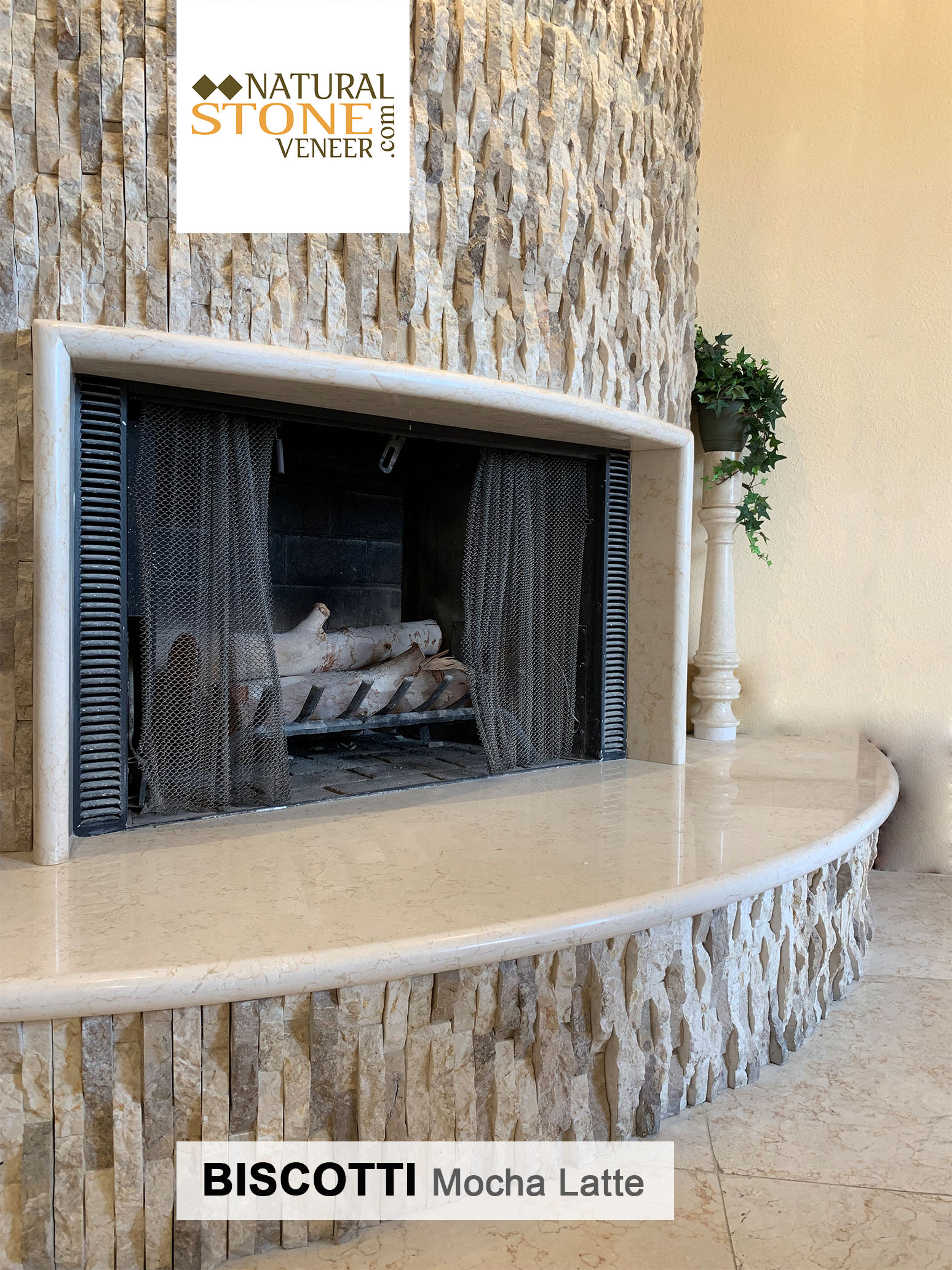 Natural Stone Veneer L43-6C-BI-ML Stone-Veneer - View #3