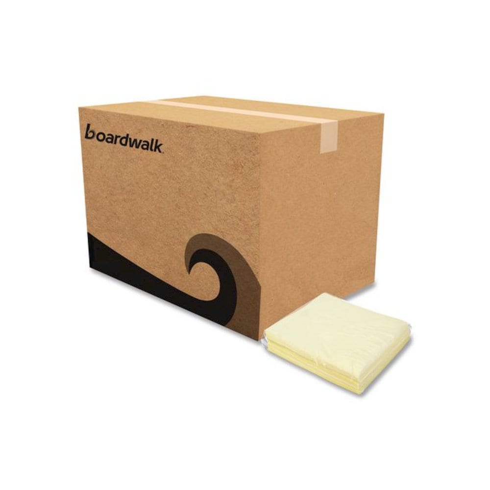 Boardwalk Dust Cloths 18 x 24 Yellow 50/Bag 10 Bags/Carton