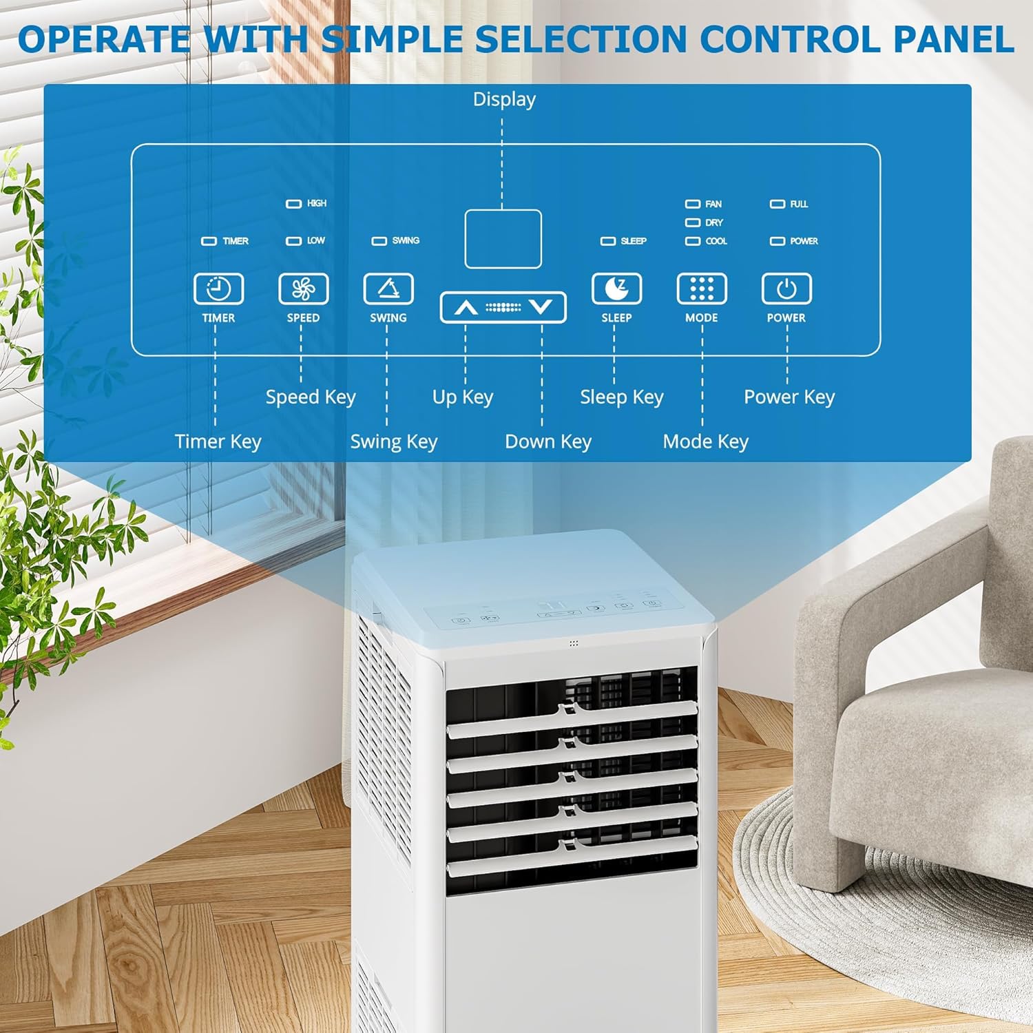 Qeetex ZYS-PHO-10F8KGR3 Portable-Air-Conditioners - View #4
