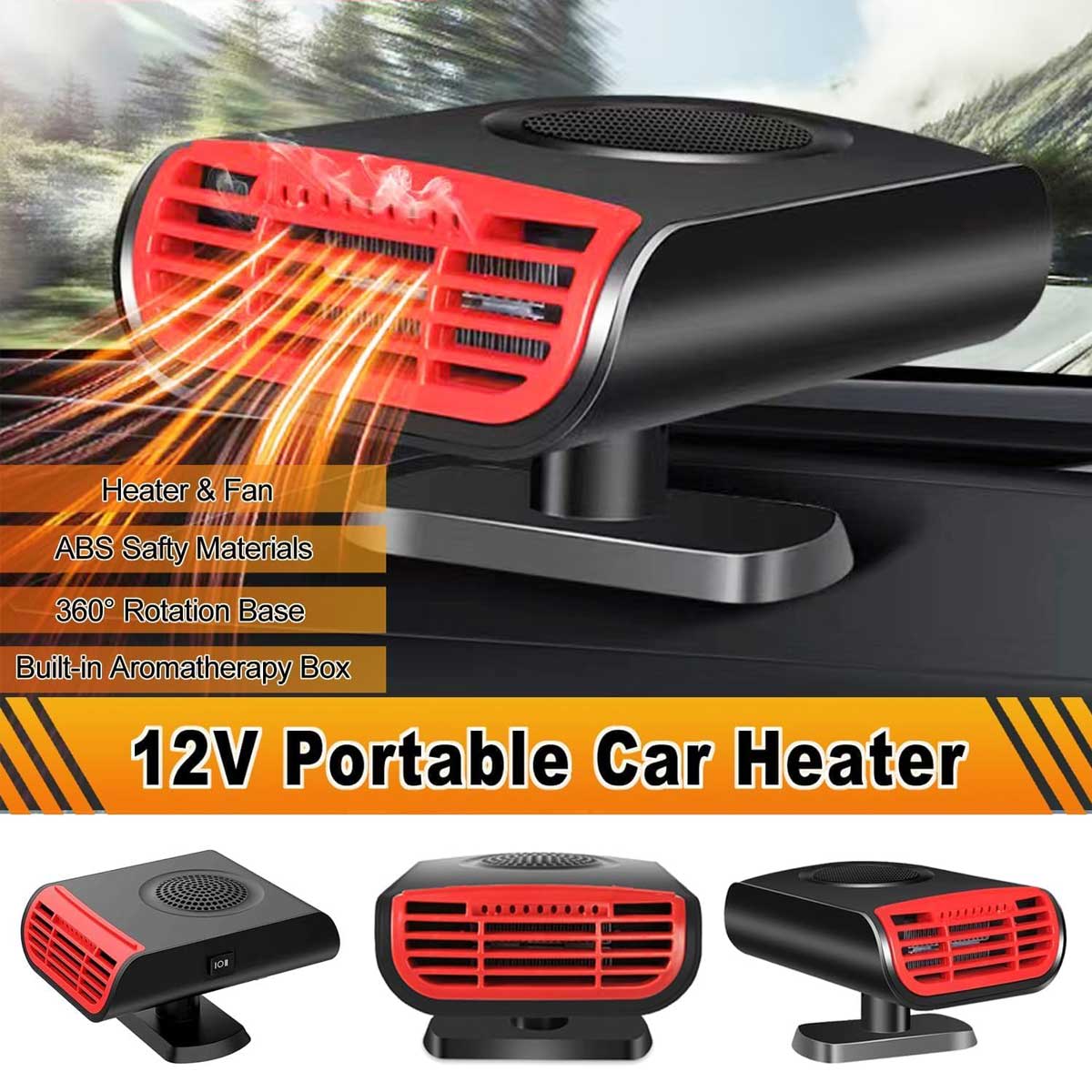 Aoibox LAZB0917002 Portable-Electric-Heat - View #2