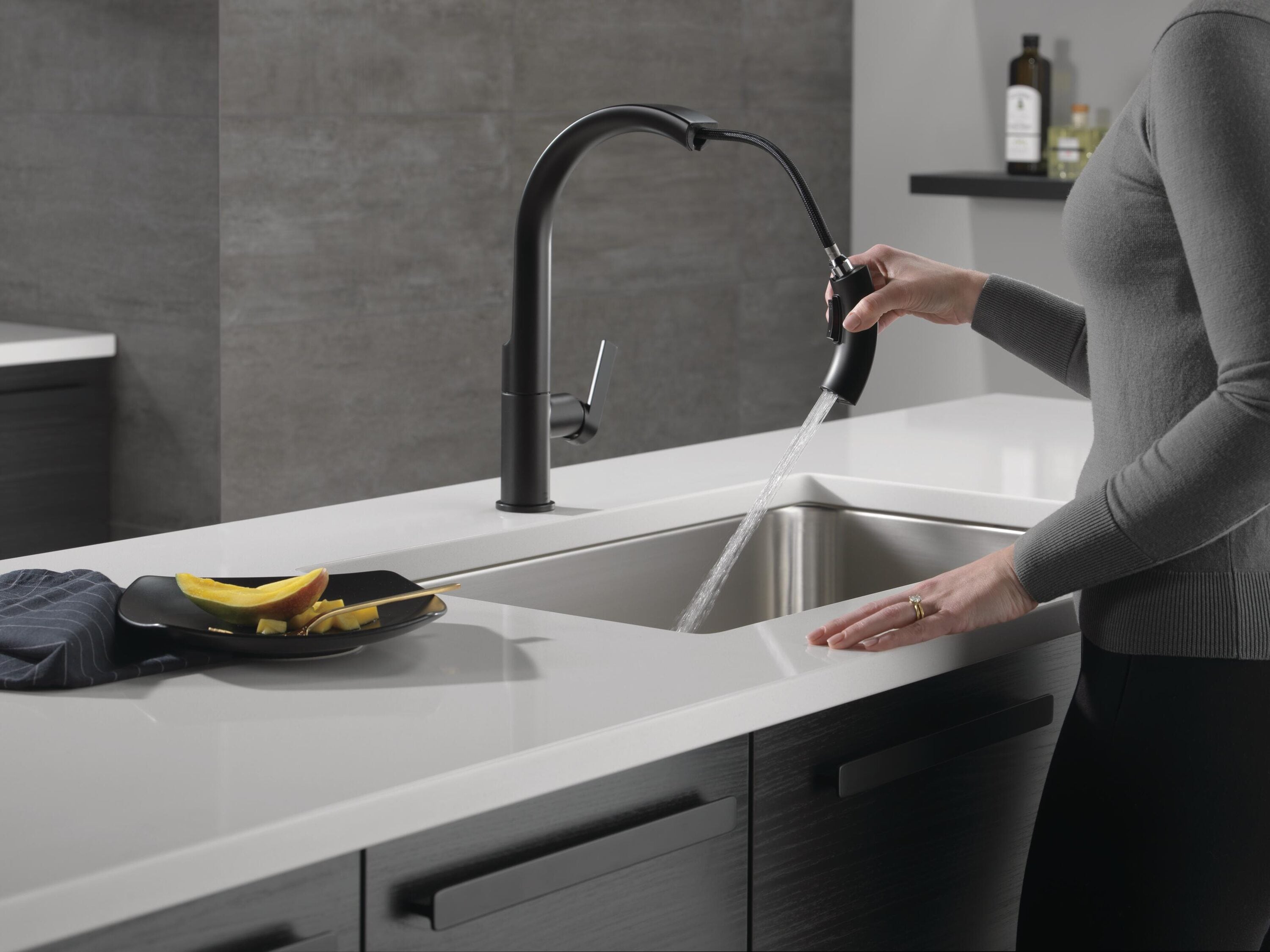 Delta 19824LF-BL Kitchen-Faucets - View #2