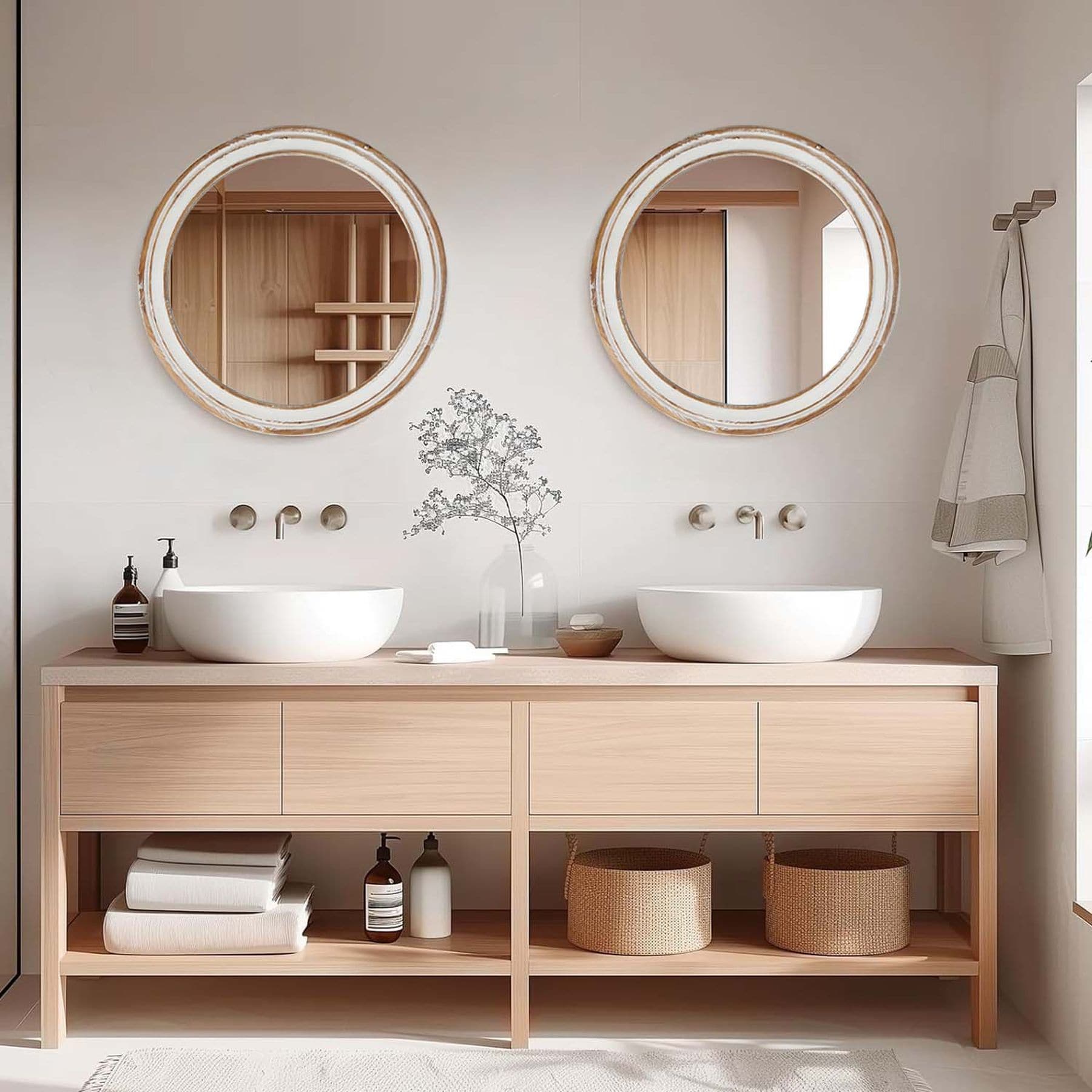 Blisstyle ZZZ1704UHTEUY Framed-Bath-Mirrors - View #3