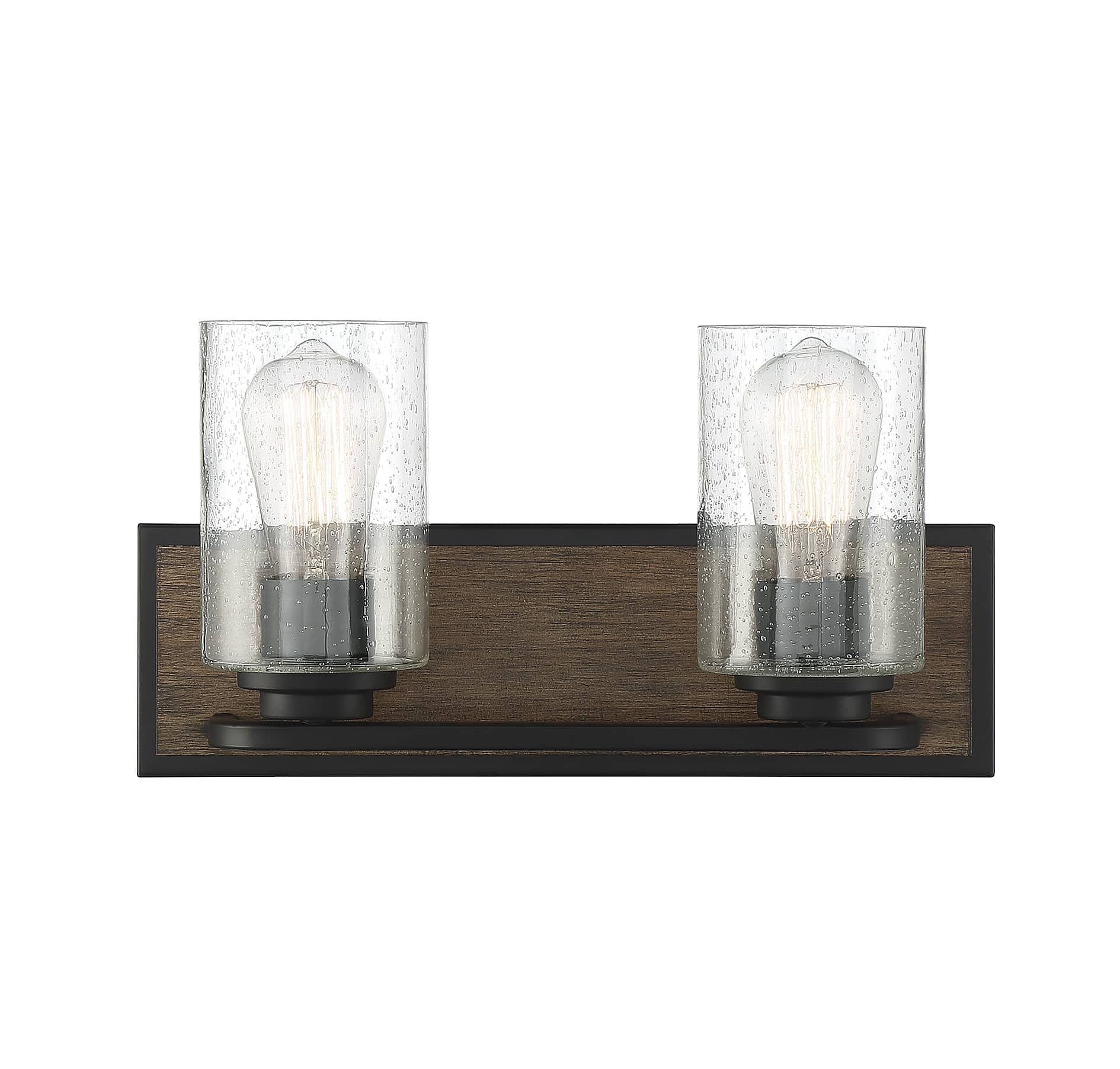 Savoy House L8-7609-2-185 Sheppard 2-Light Bathroom Vanity Light in Lodge