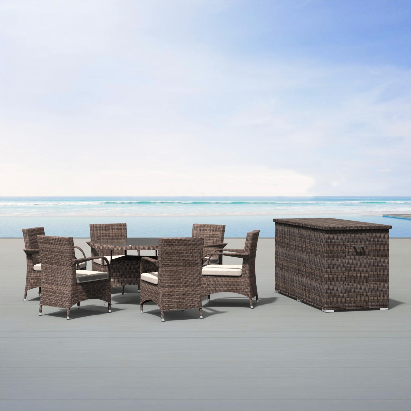 Direct Wicker DWD-1122&3256B-BR Patio-Dining-Sets - View #4