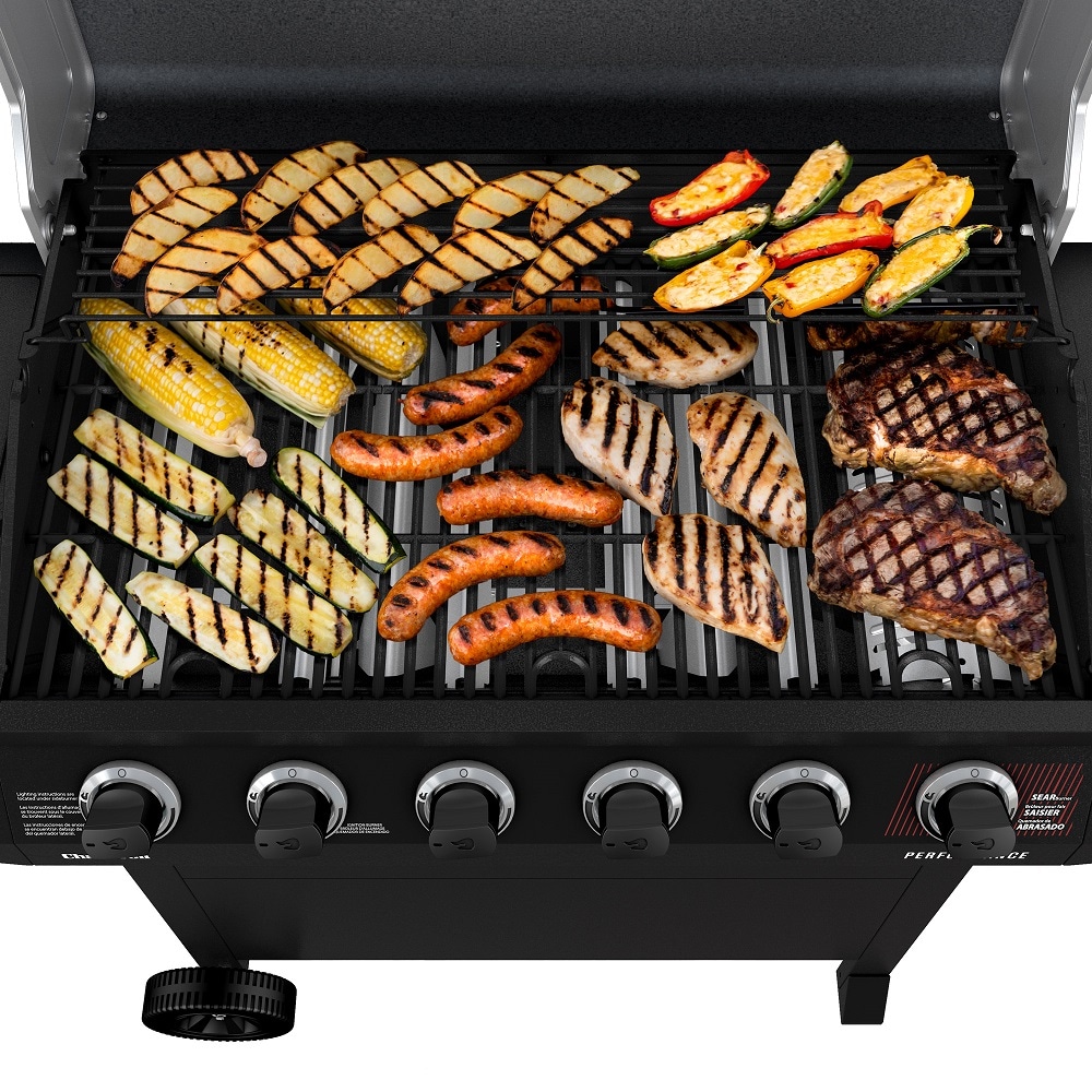 Char Broil Performance Series Black 6 Burner Liquid Propane Gas